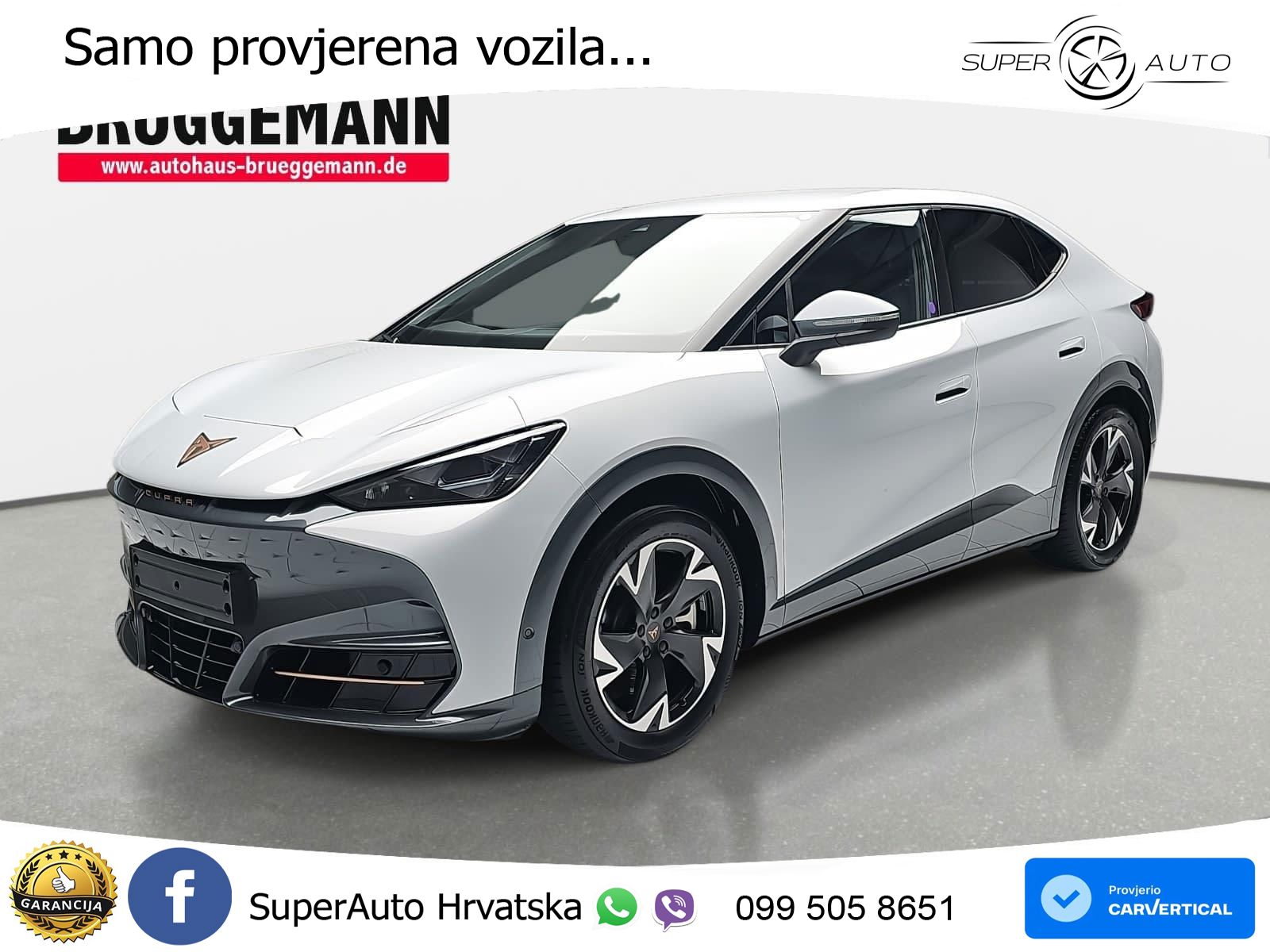 Cupra Tavascan 82 kWh (286 KS) LED+ACC