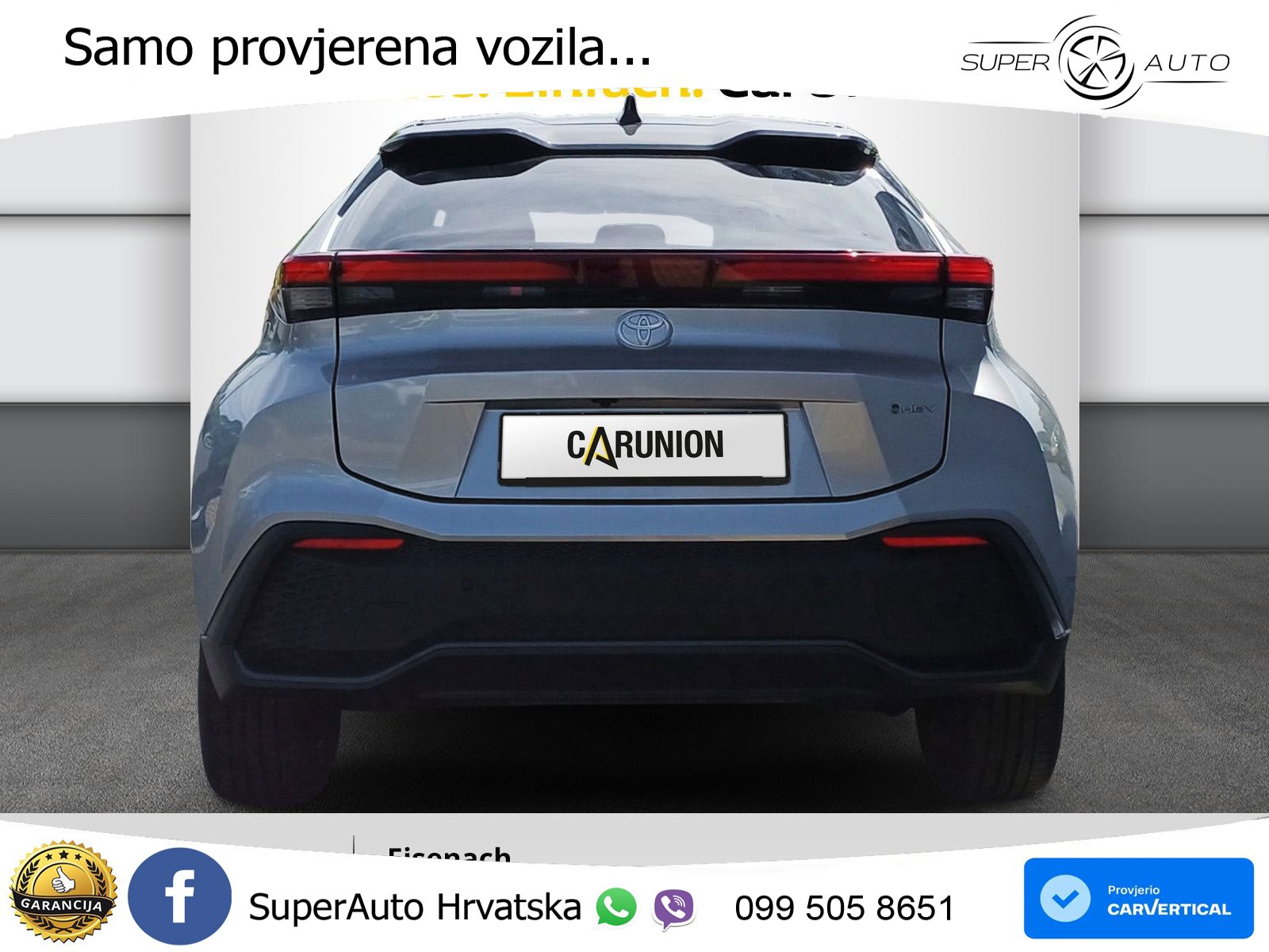 Toyota C-HR 2.0 (198 KS) Hybrid e-CVT Team D LED+GR SJED+ACC