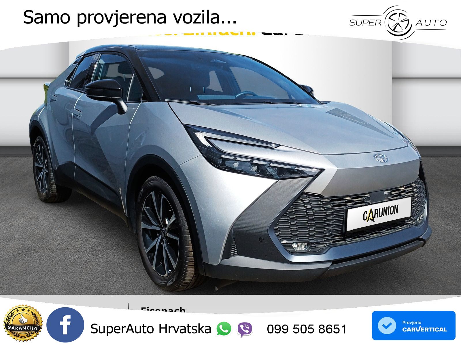 Toyota C-HR 2.0 (198 KS) Hybrid e-CVT Team D LED+GR SJED+ACC