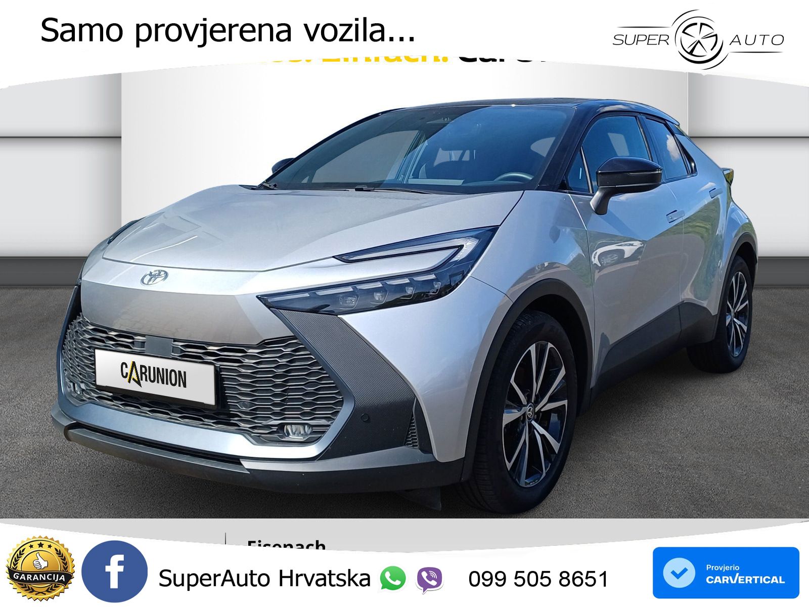 Toyota C-HR 2.0 (198 KS) Hybrid e-CVT Team D LED+GR SJED+ACC