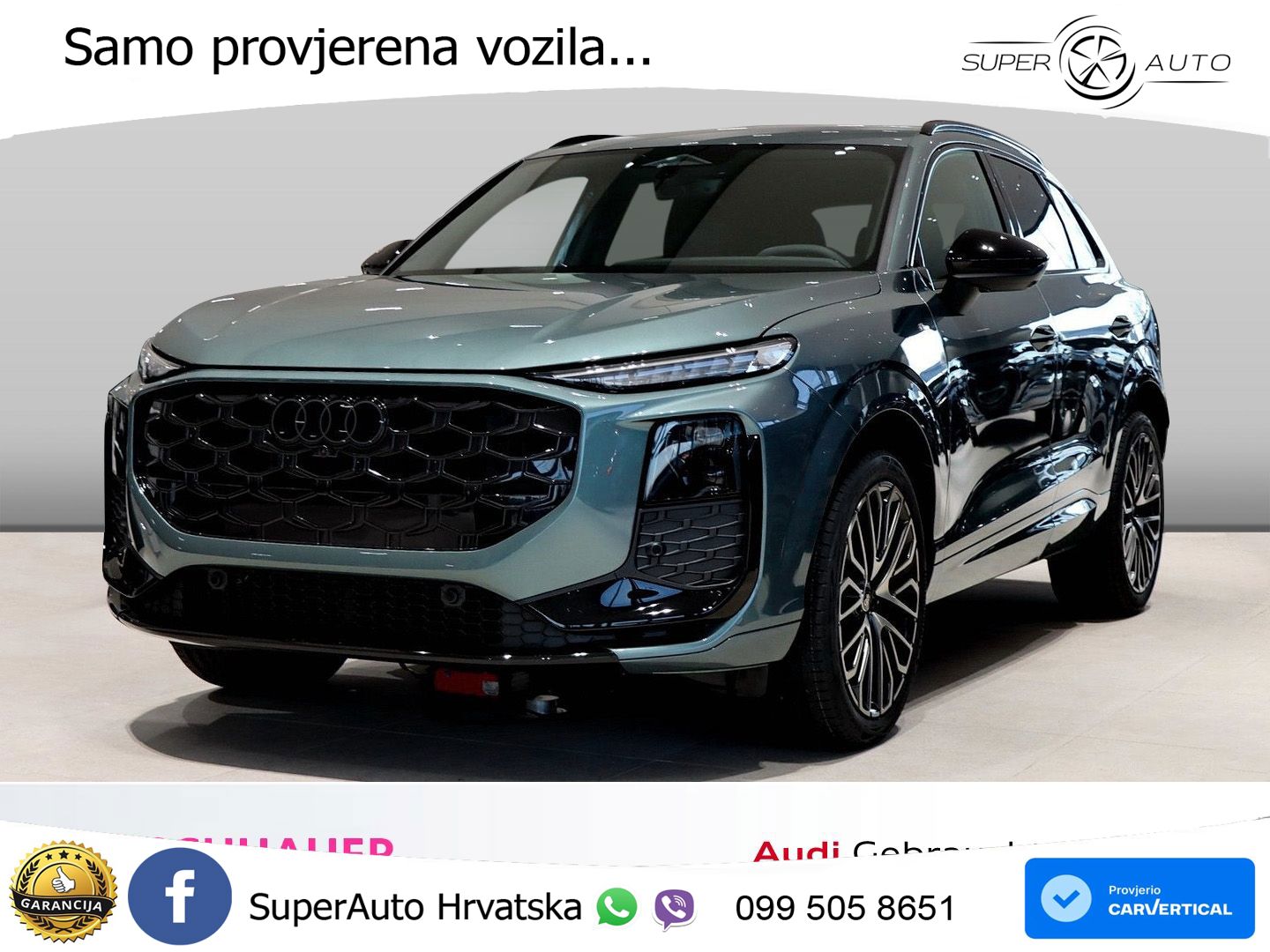 Audi Q3 1.5 TFSI (150 KS) S tronic LED+GR SJED+ACC