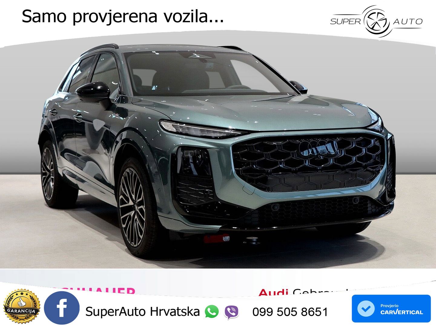 Audi Q3 1.5 TFSI (150 KS) S tronic LED+GR SJED+ACC