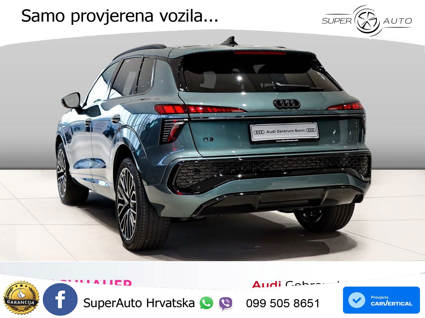 Audi Q3 1.5 TFSI (150 KS) S tronic LED+GR SJED+ACC