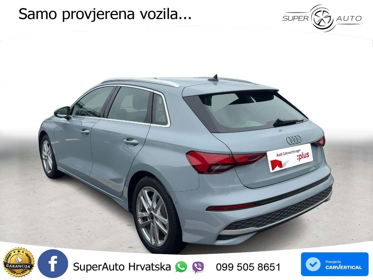 Audi A3 30 TDI (116 KS) advanced LED+GR SJED+ACC