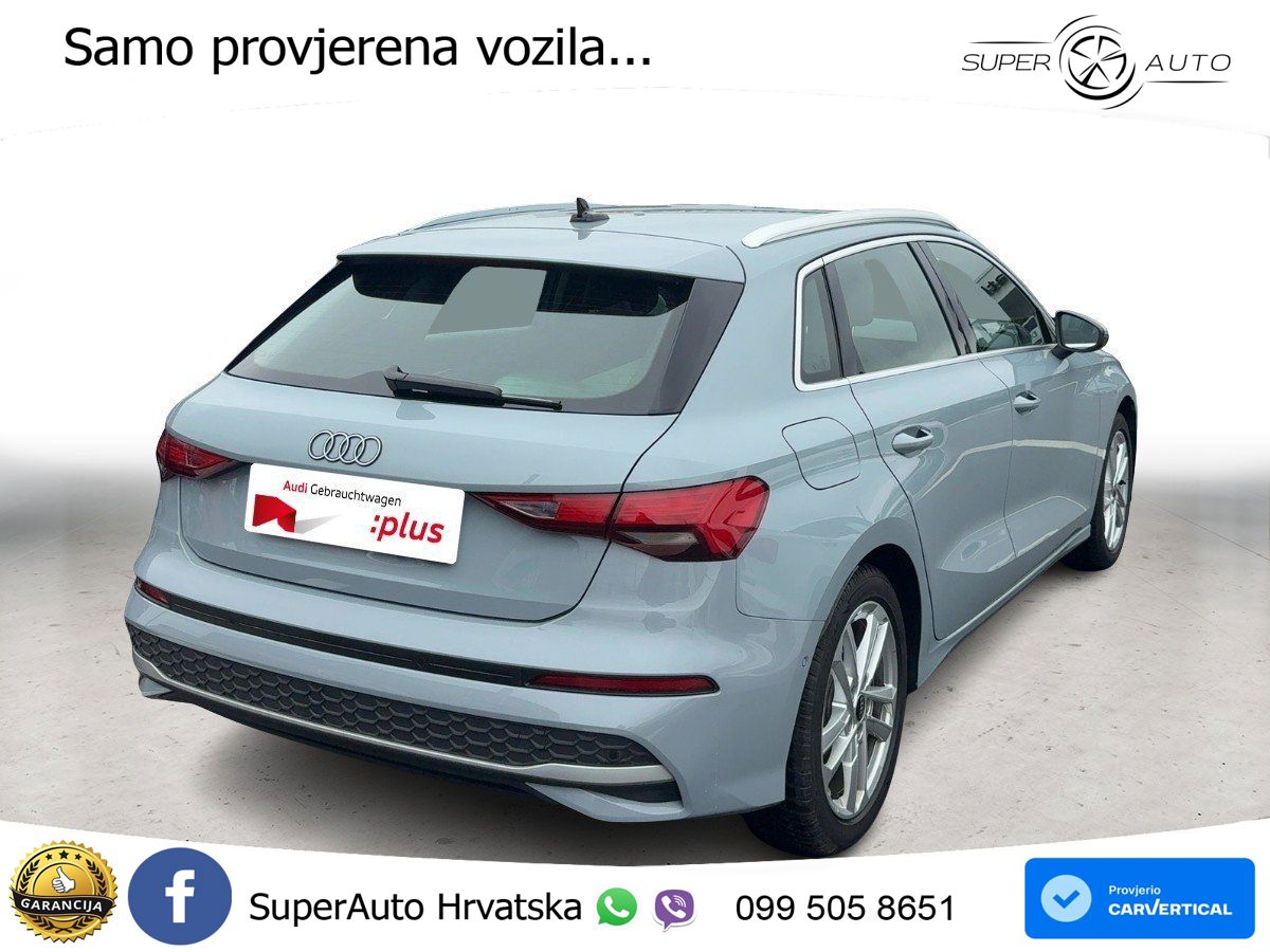 Audi A3 30 TDI (116 KS) advanced LED+GR SJED+ACC