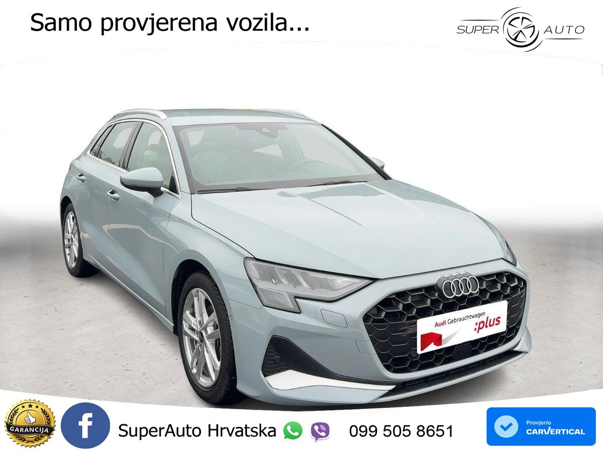 Audi A3 30 TDI (116 KS) advanced LED+GR SJED+ACC