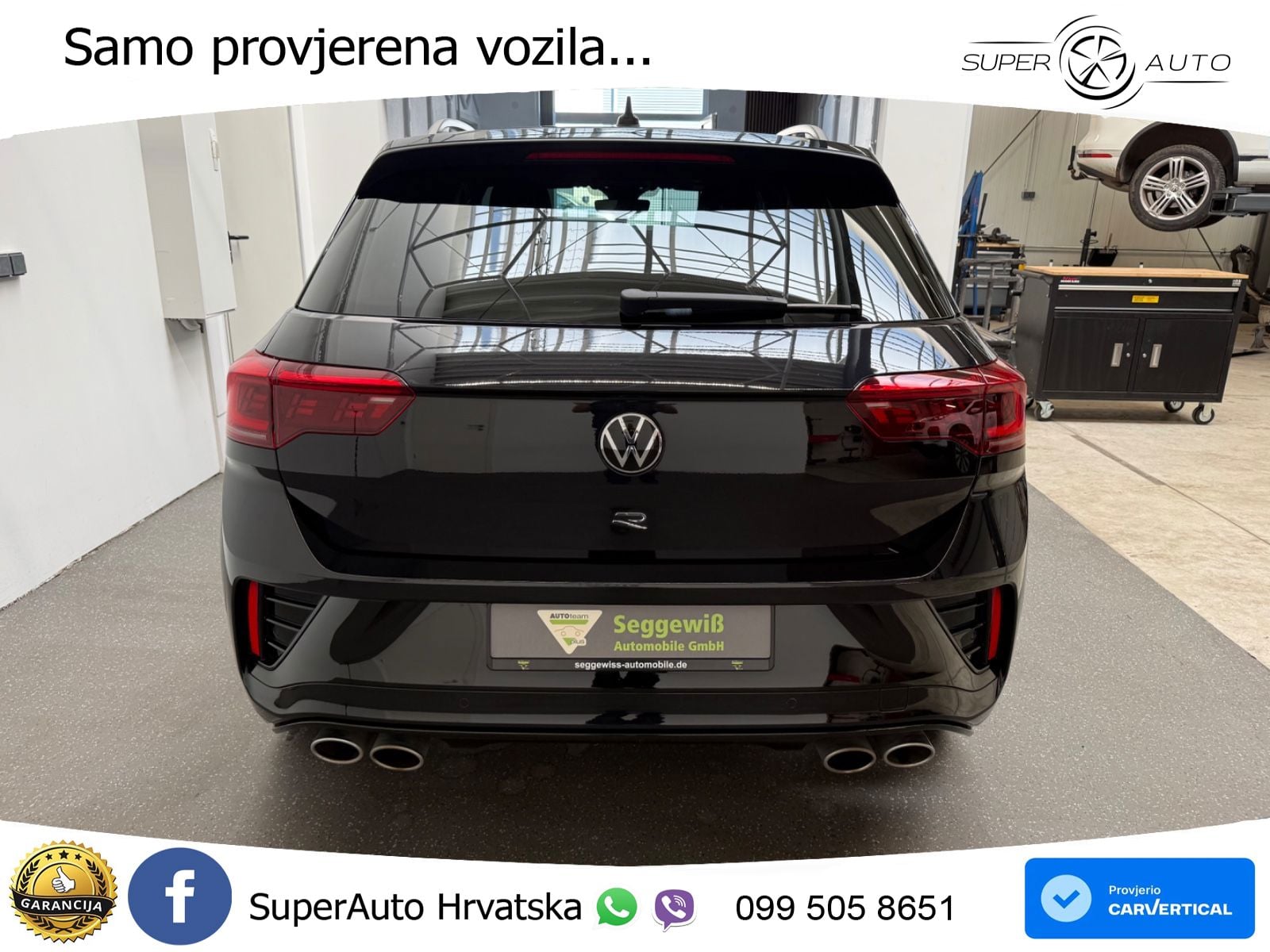 Volkswagen T-Roc I R 2.0 TSI (300 KS) OPF 4M DSG LED+GR SJED+ACC
