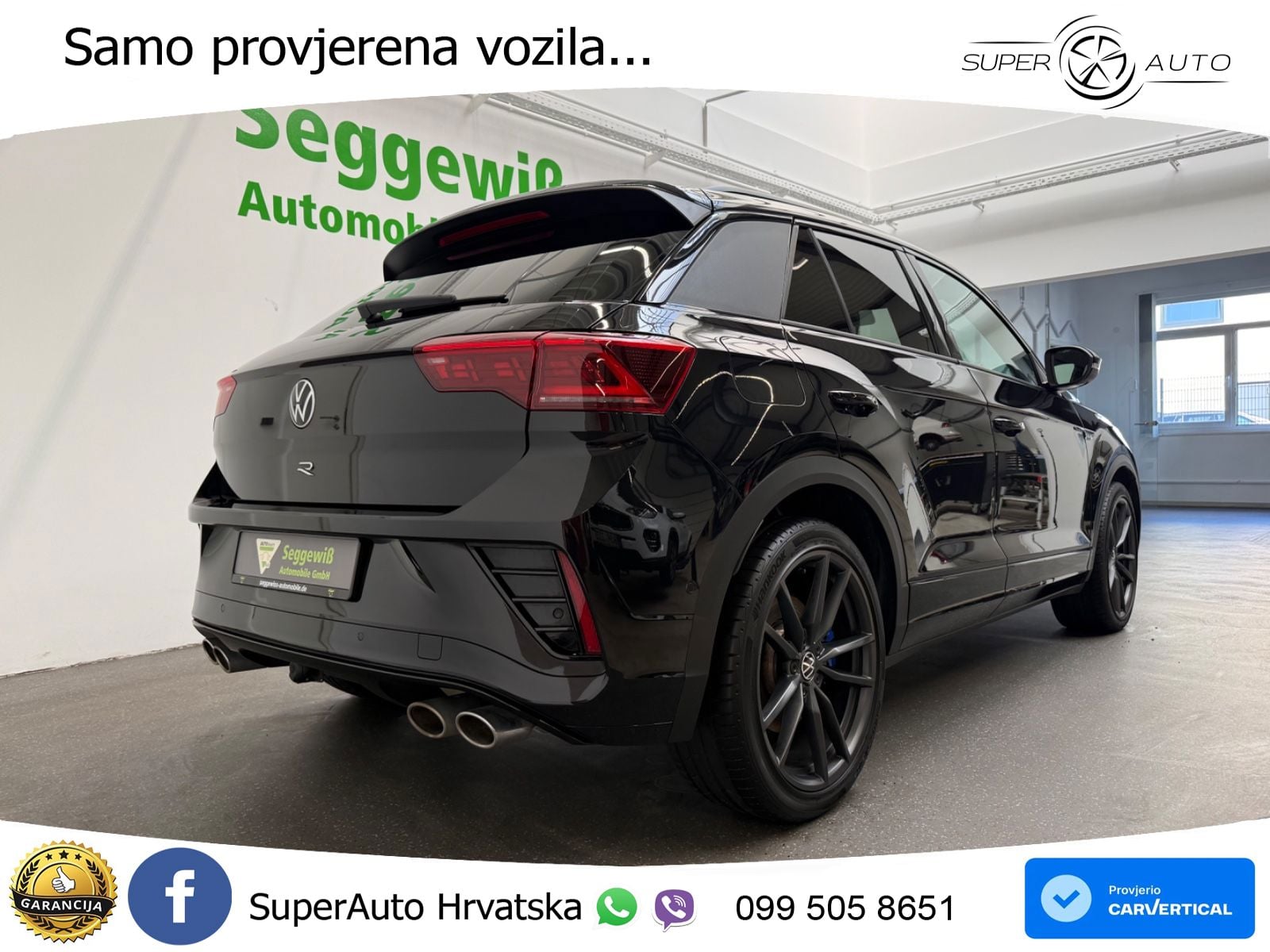 Volkswagen T-Roc I R 2.0 TSI (300 KS) OPF 4M DSG LED+GR SJED+ACC