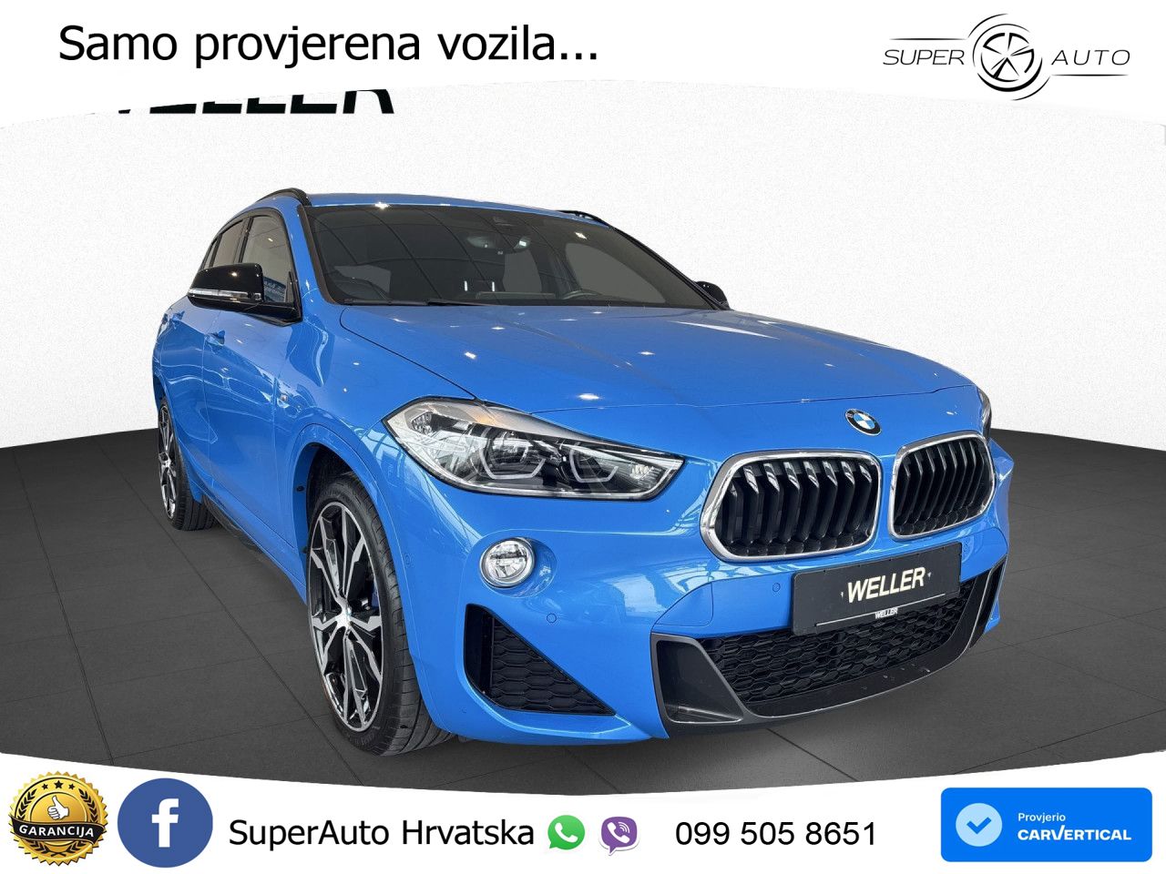 BMW X2 xDrive25d Steptronic M Sport LED+GR SJED+ACC