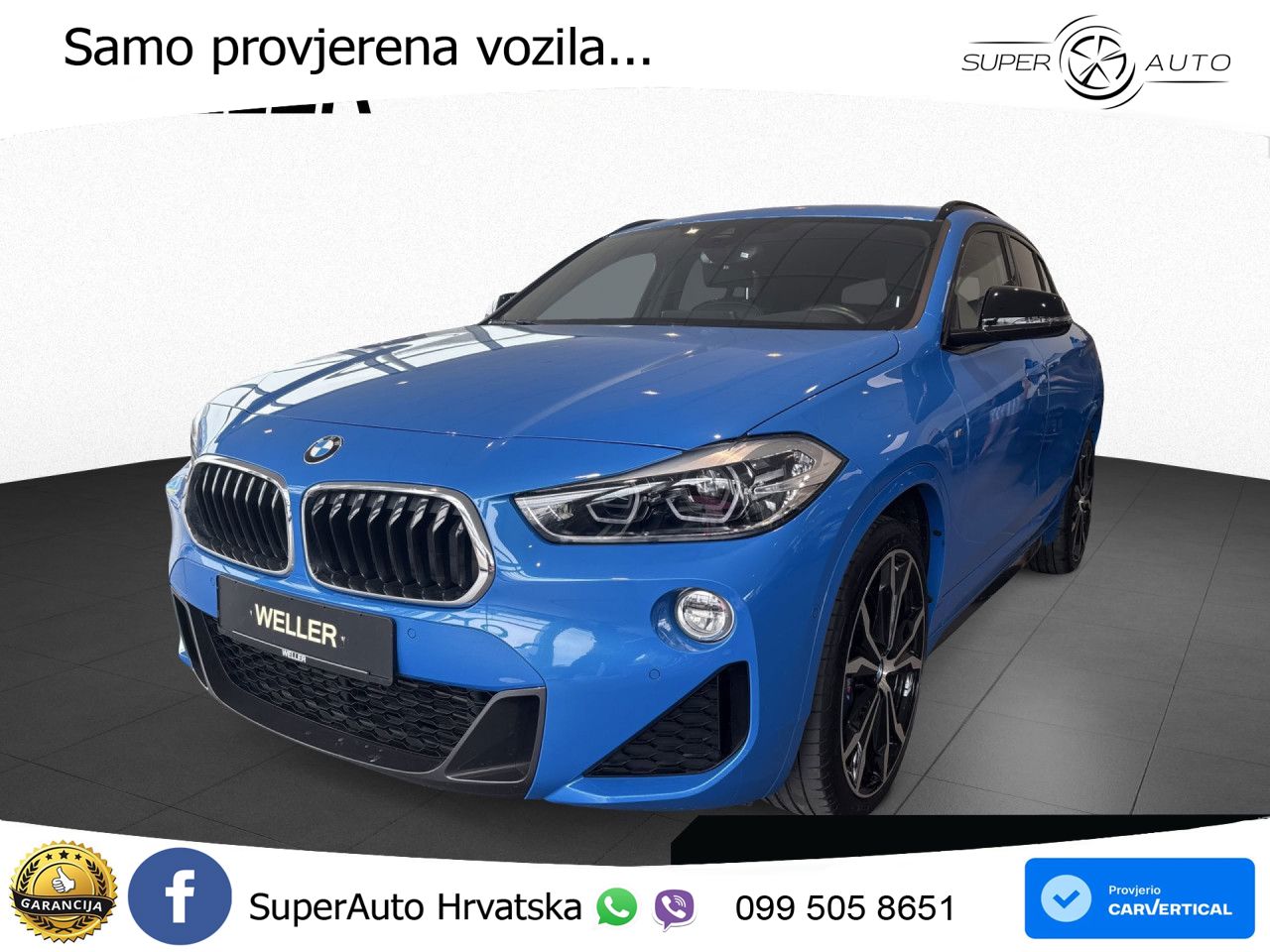 BMW X2 xDrive25d Steptronic M Sport LED+GR SJED+ACC