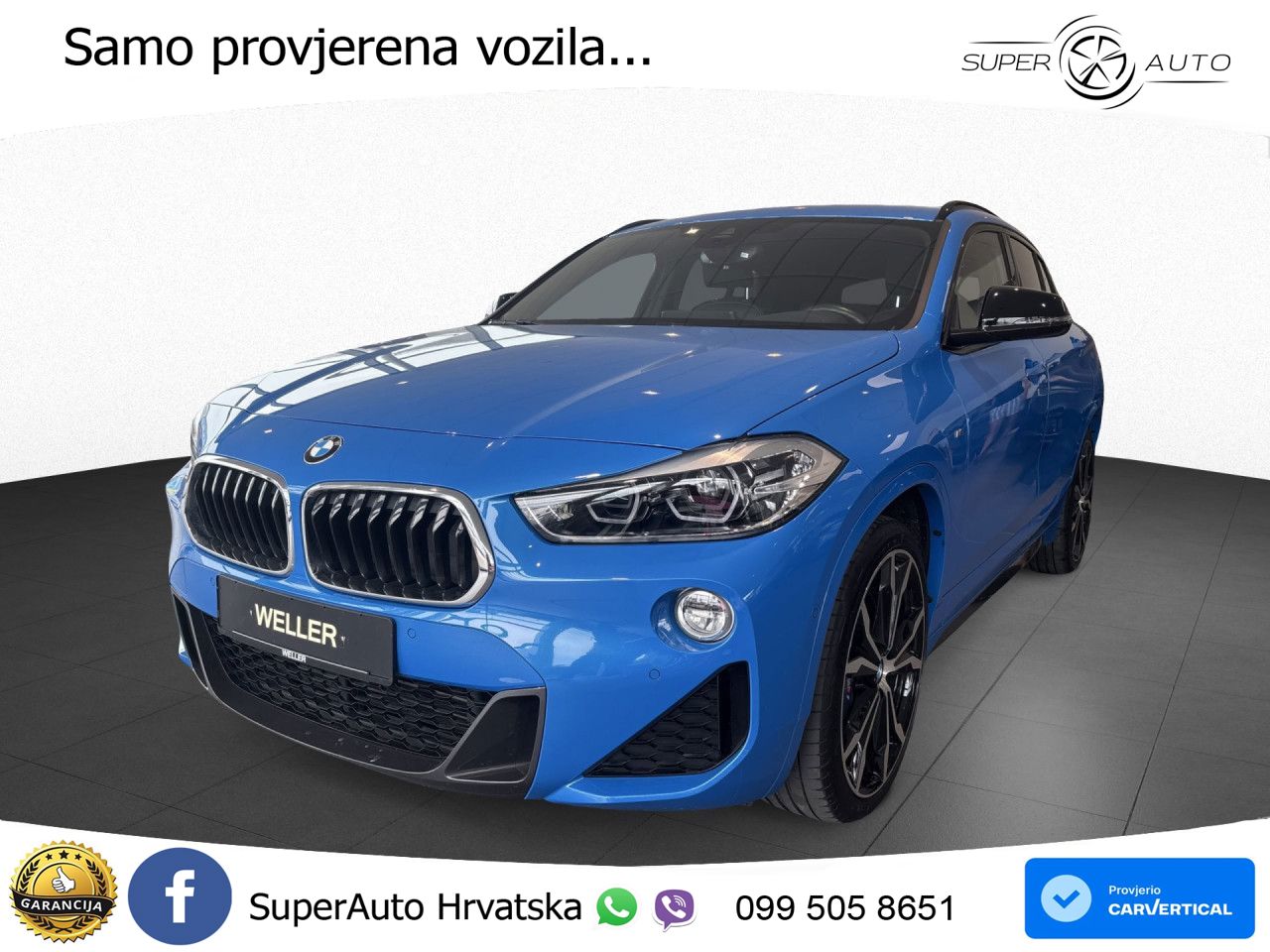 BMW X2 xDrive25d Steptronic M Sport LED+GR SJED+ACC