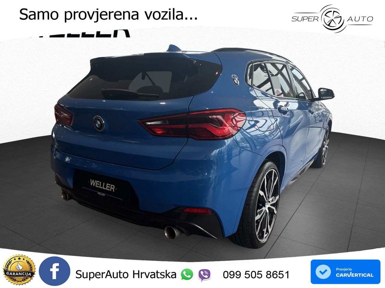 BMW X2 xDrive25d Steptronic M Sport LED+GR SJED+ACC