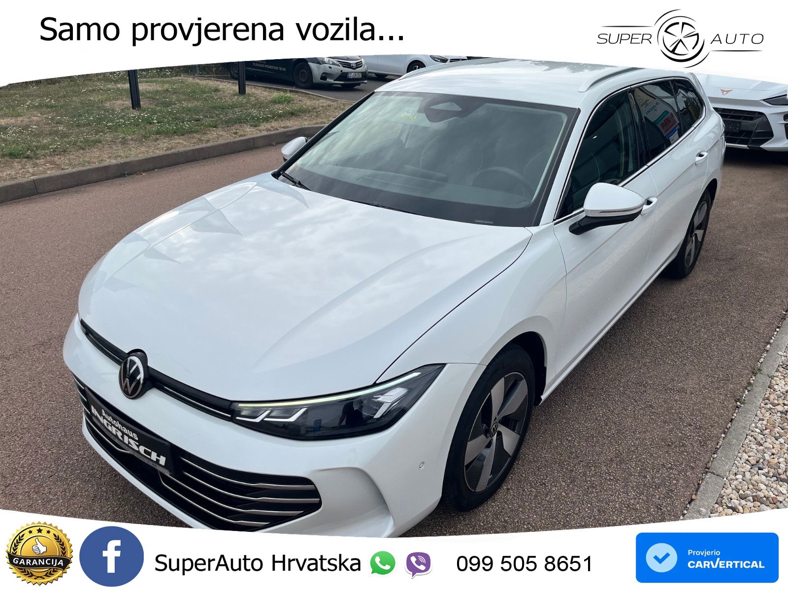 Volkswagen Passat Variant 1.5 eTSI (150 KS) DSG Business LED+GR SJED+ACC