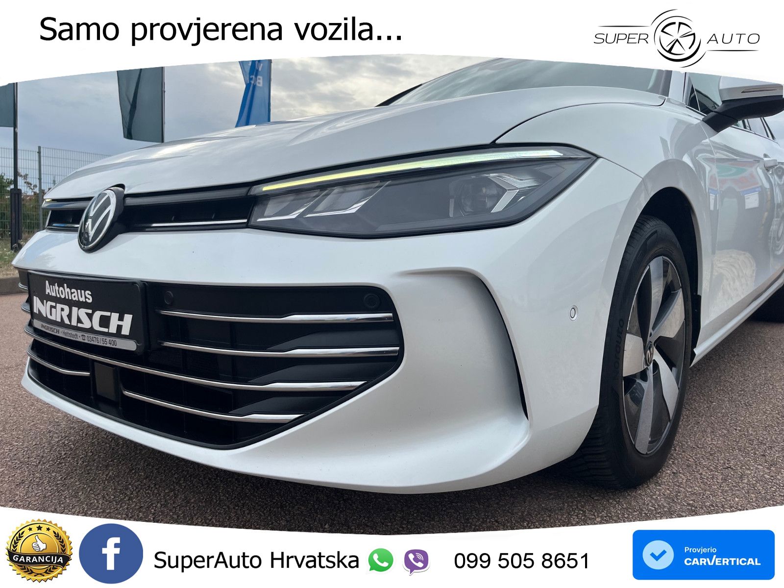 Volkswagen Passat Variant 1.5 eTSI (150 KS) DSG Business LED+GR SJED+ACC