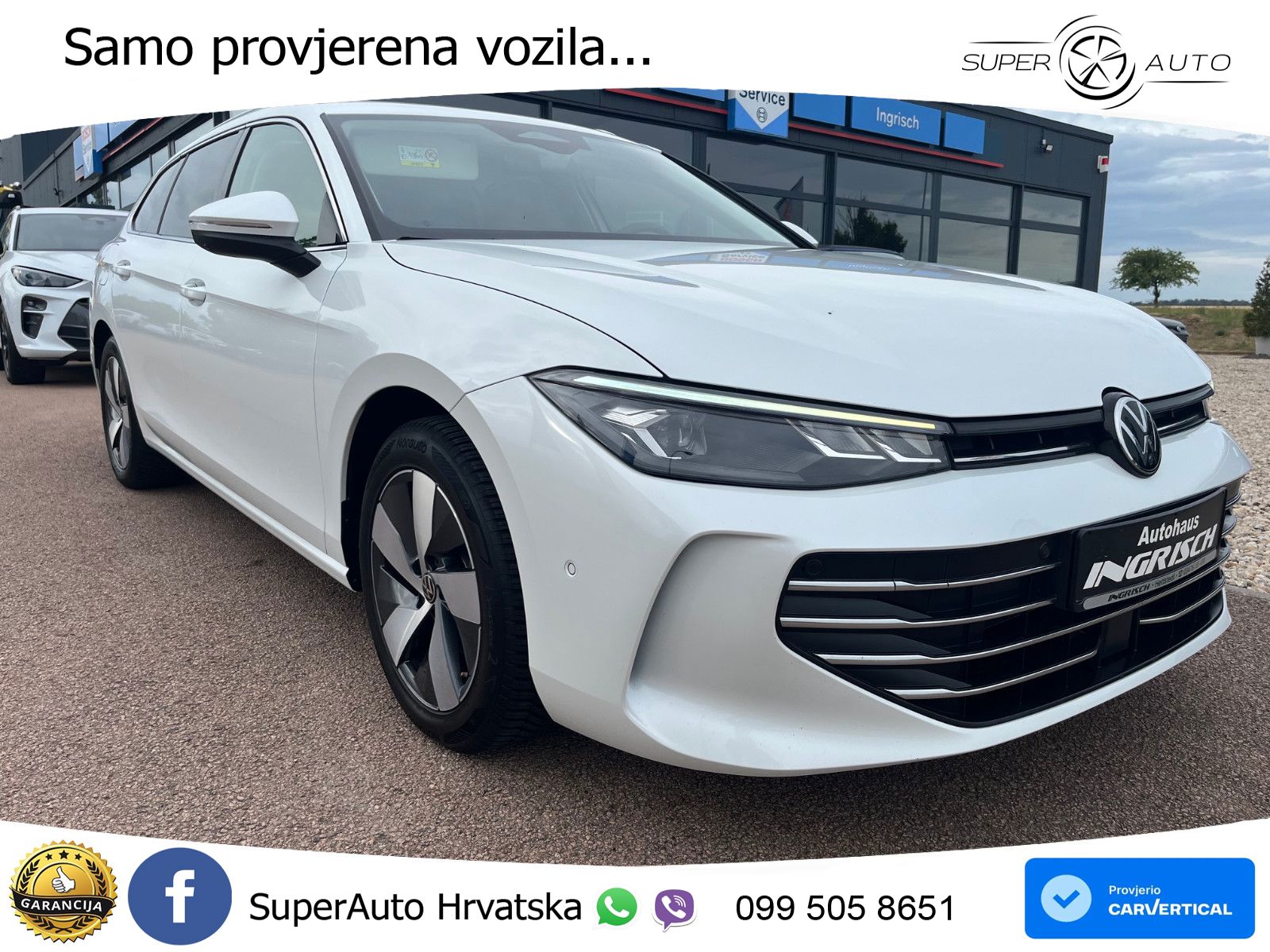 Volkswagen Passat Variant 1.5 eTSI (150 KS) DSG Business LED+GR SJED+ACC