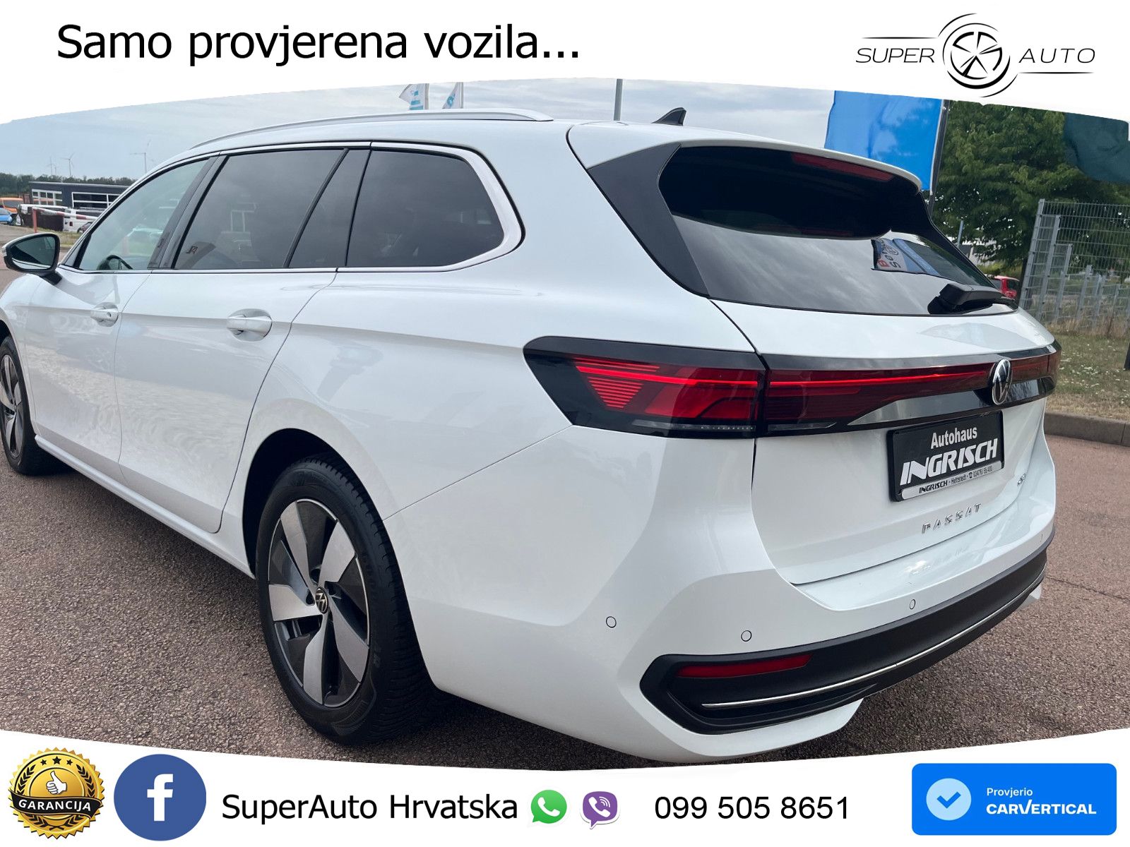 Volkswagen Passat Variant 1.5 eTSI (150 KS) DSG Business LED+GR SJED+ACC
