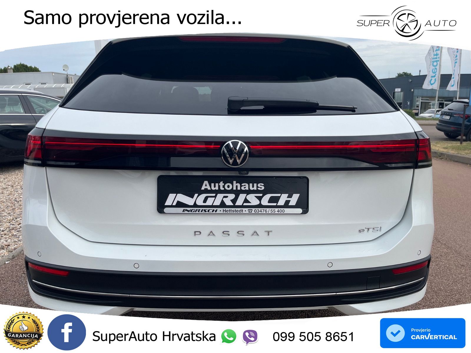 Volkswagen Passat Variant 1.5 eTSI (150 KS) DSG Business LED+GR SJED+ACC