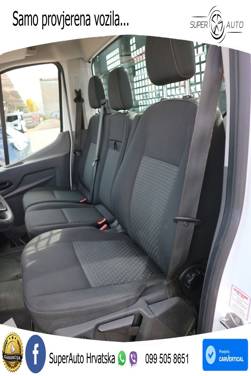 Ford Transit Kipper Zwillingsbereifung AHK 170 KS