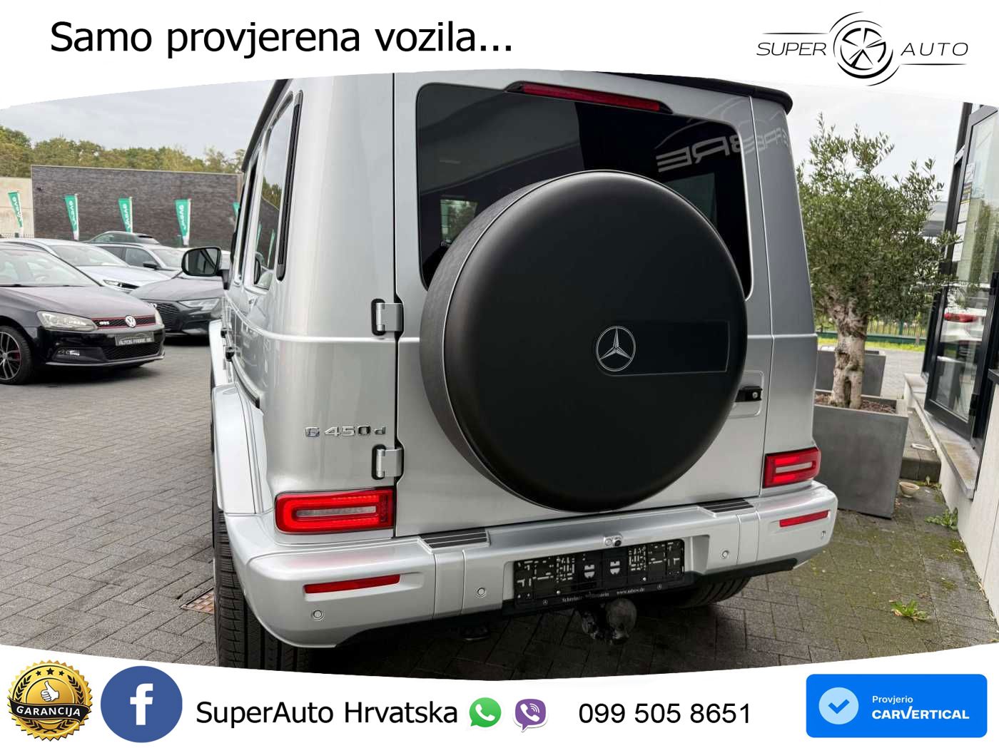 Mercedes G 450d Long (367 KS) 4MATIC 9G-TRONIC