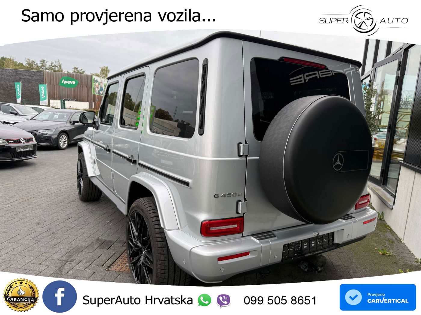 Mercedes G 450d Long (367 KS) 4MATIC 9G-TRONIC