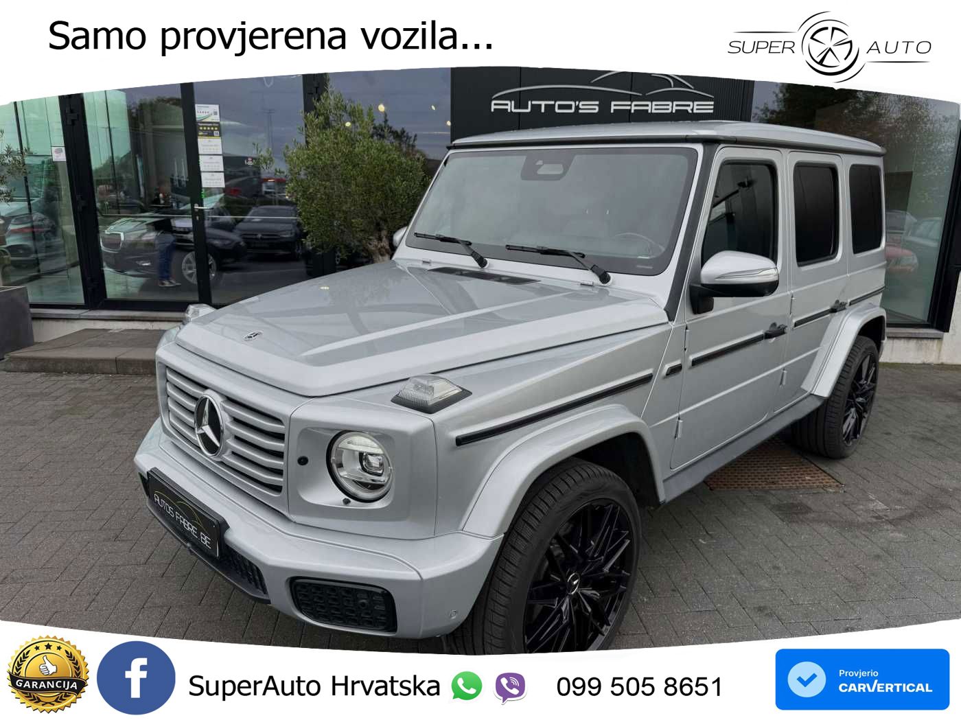 Mercedes G 450d Long (367 KS) 4MATIC 9G-TRONIC