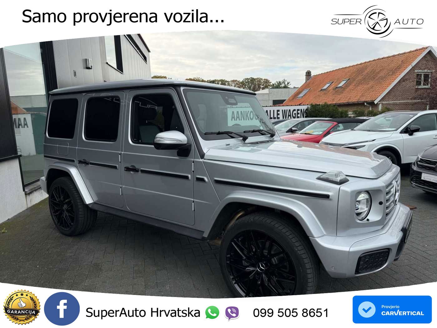 Mercedes G 450d Long (367 KS) 4MATIC 9G-TRONIC