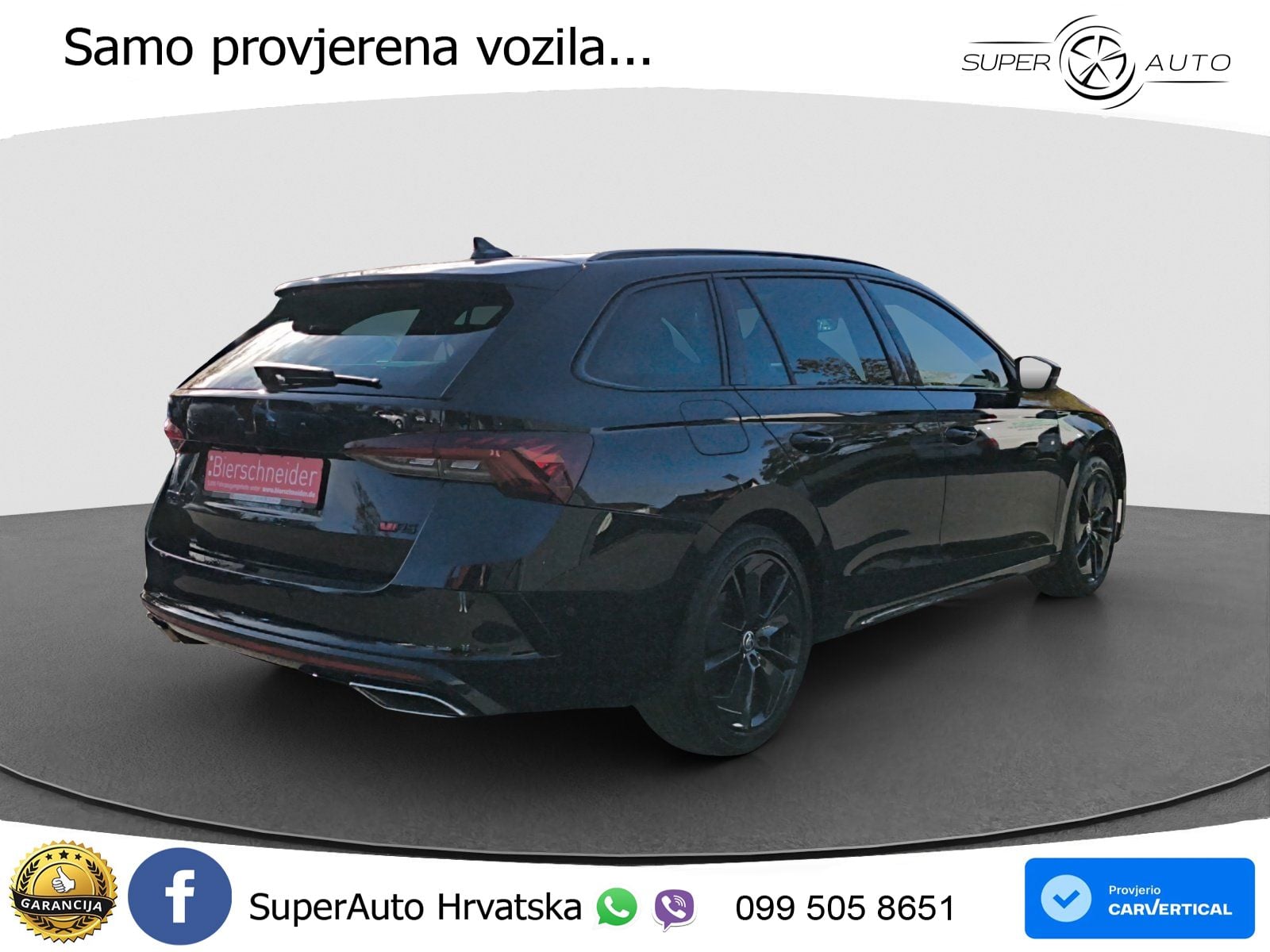 Škoda Octavia Combi RS 2.0 TDI (200 KS) DSG MATRIX+GR SJED+KAM