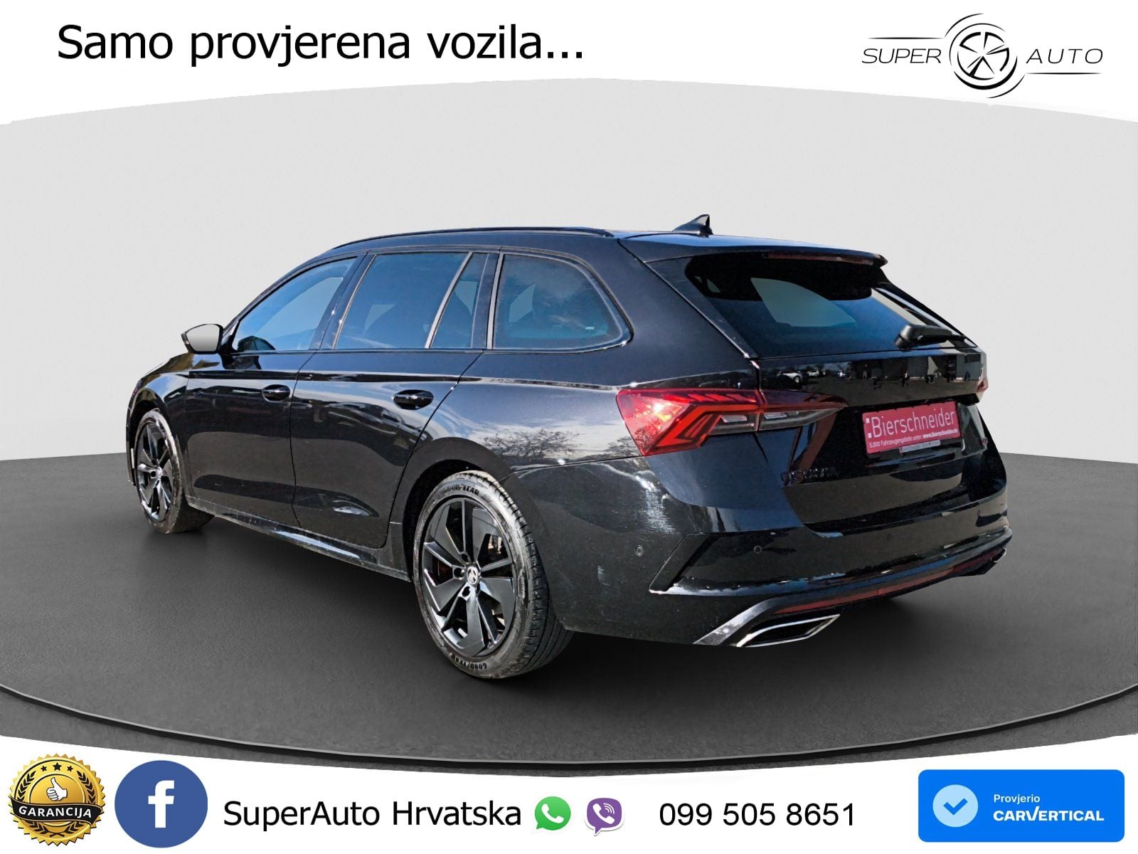 Škoda Octavia Combi RS 2.0 TDI (200 KS) DSG MATRIX+GR SJED+KAM