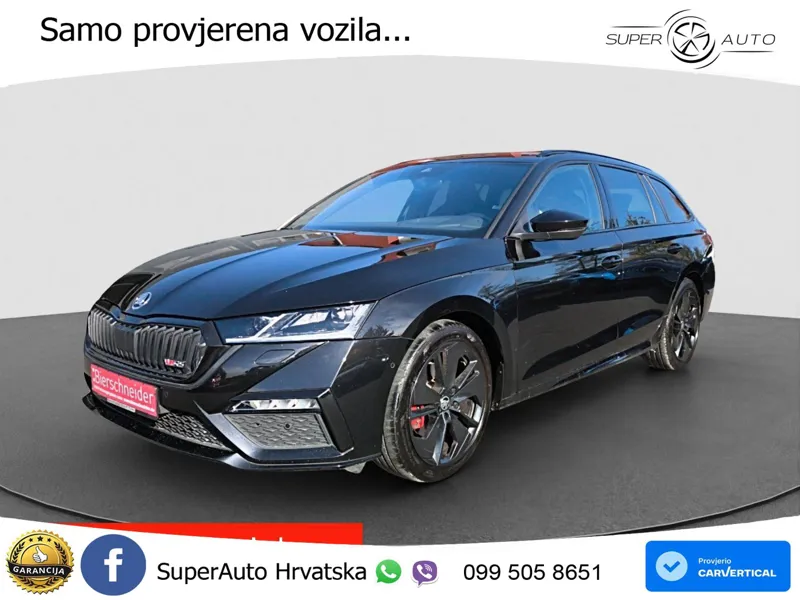 Škoda Octavia Combi RS 2.0 TDI (200 KS) DSG MATRIX+GR SJED+KAM