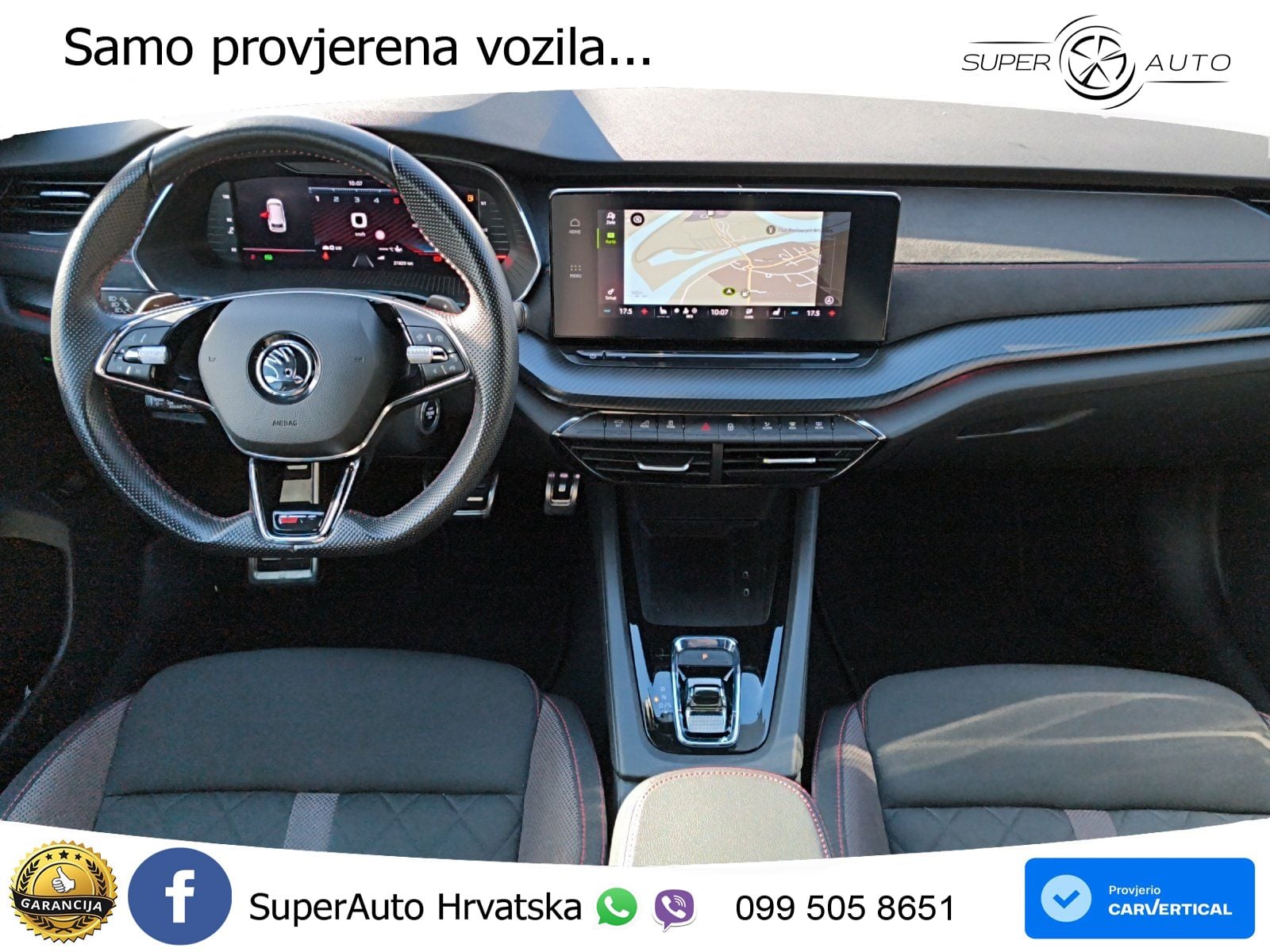Škoda Octavia Combi RS 2.0 TDI (200 KS) DSG MATRIX+GR SJED+KAM