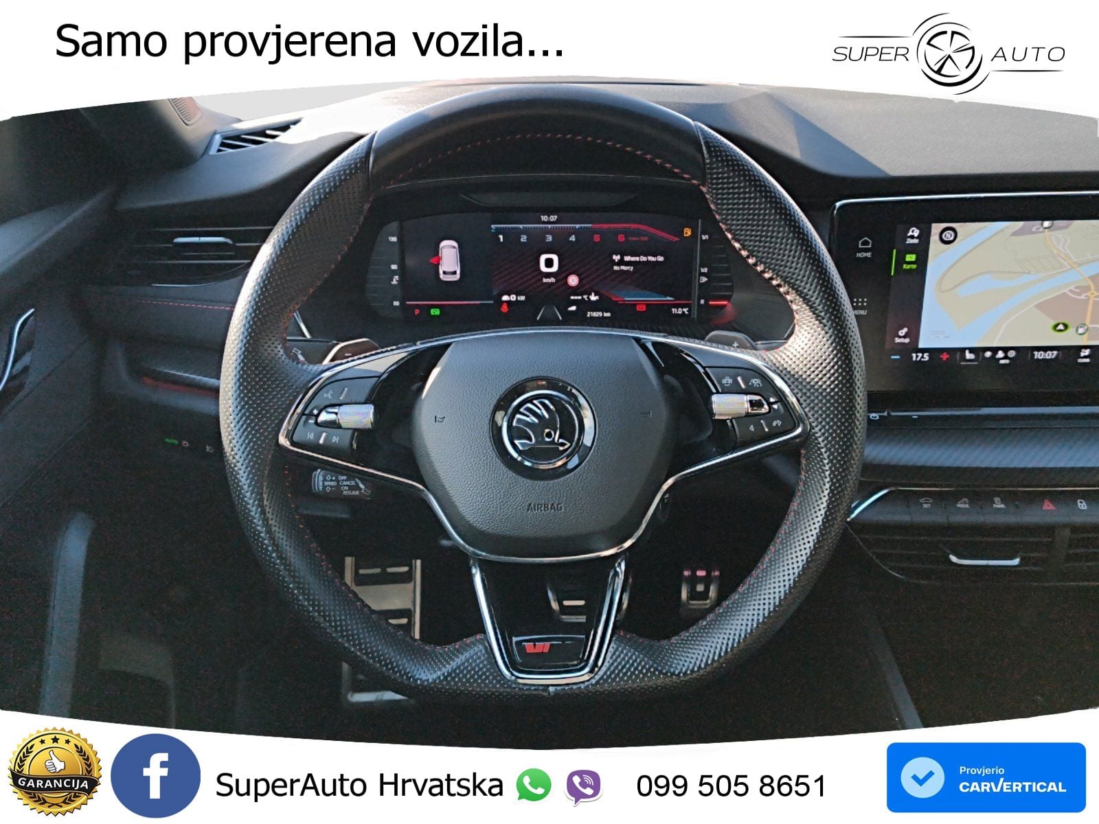 Škoda Octavia Combi RS 2.0 TDI (200 KS) DSG MATRIX+GR SJED+KAM
