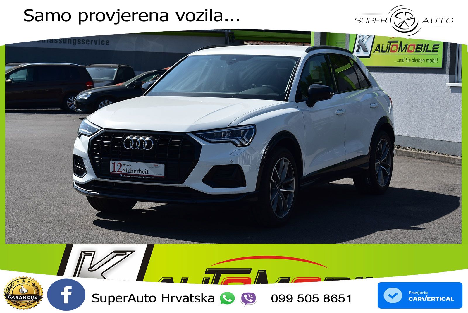 Audi Q3 40 TFSI (190 KS) quattro S tronic LED+ACC
