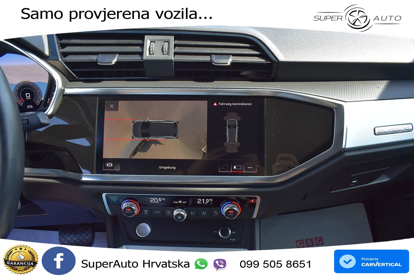 Audi Q3 40 TFSI (190 KS) quattro S tronic LED+ACC