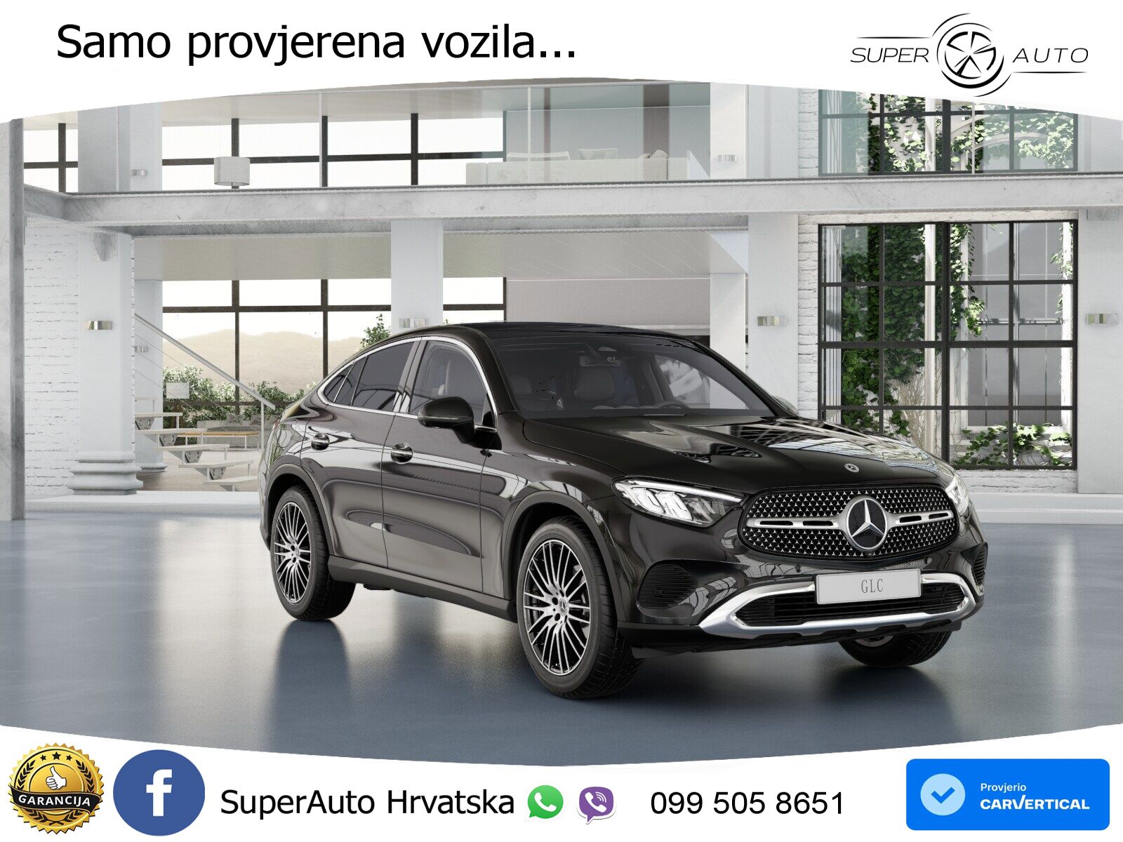 Mercedes GLC Coupe 200d (163 KS) 4MATIC 9G-TRONIC Avantgarde ACC+GR SJED+360+PANO