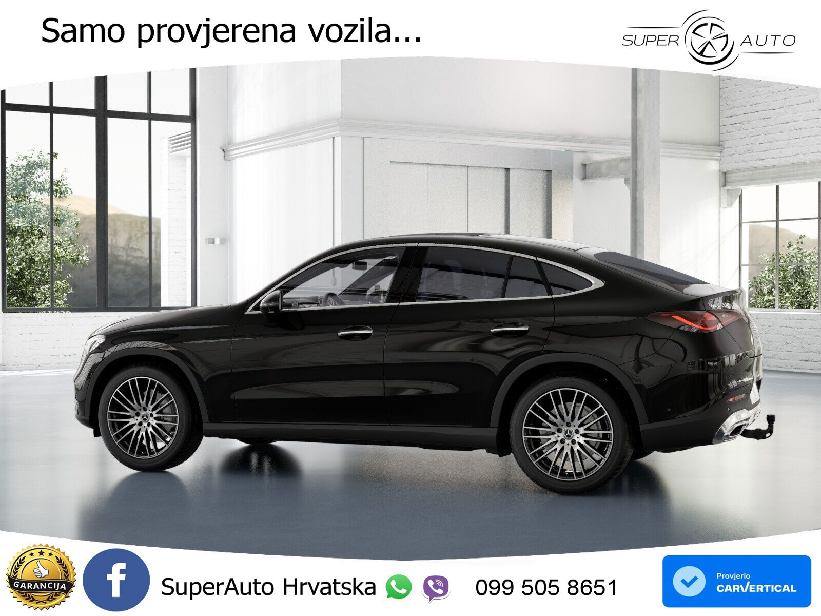 Mercedes GLC Coupe 200d (163 KS) 4MATIC 9G-TRONIC Avantgarde ACC+GR SJED+360+PANO