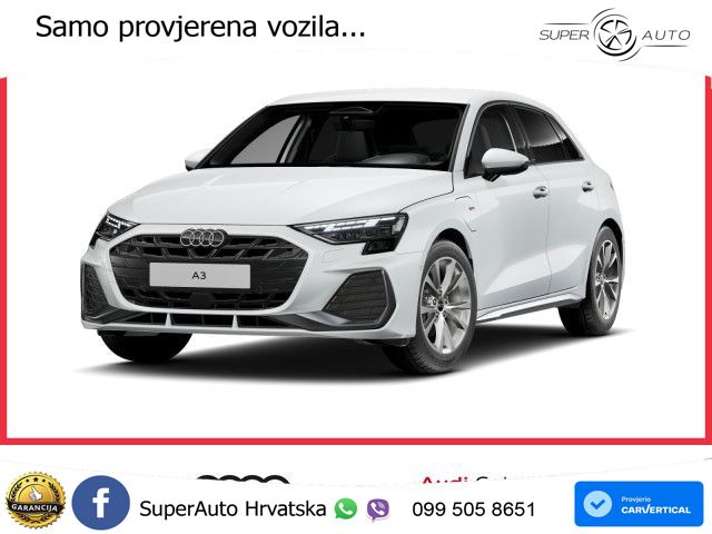 Audi A3 40 TFSIe (204 KS) S tronic S line LED+GR SJED+ACC