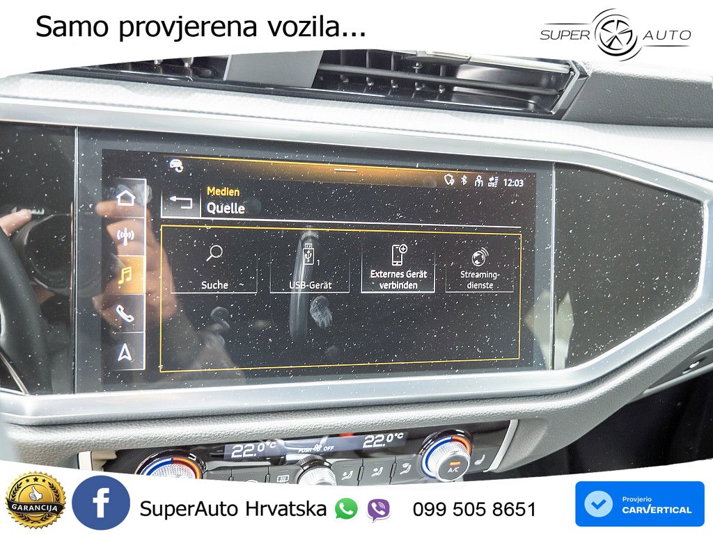 Audi Q3 40 TDI (200 KS) quattro S tronic LED+GR SJED+ACC