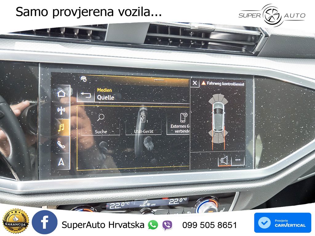 Audi Q3 40 TDI (200 KS) quattro S tronic LED+GR SJED+ACC
