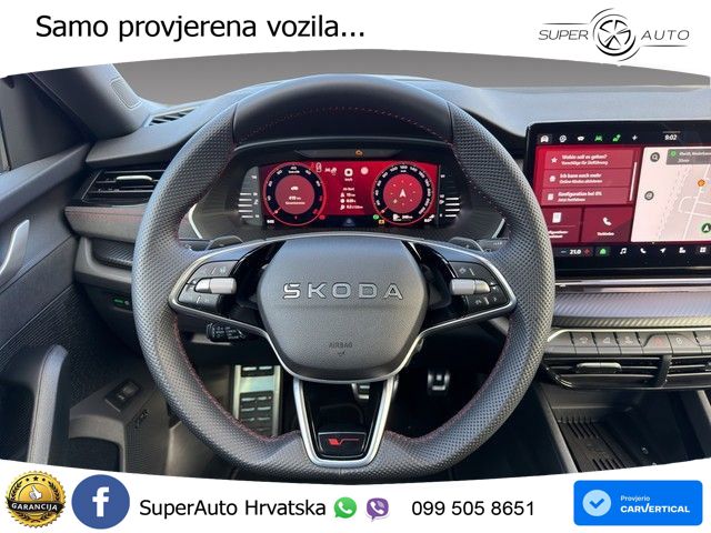 Škoda Octavia Combi RS 2.0 TSI (265 KS) DSG LED+GR SJED+ACC