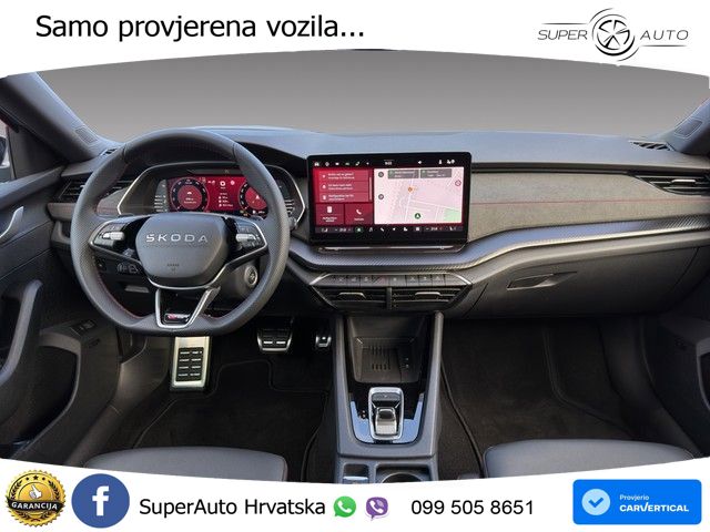 Škoda Octavia Combi RS 2.0 TSI (265 KS) DSG LED+GR SJED+ACC