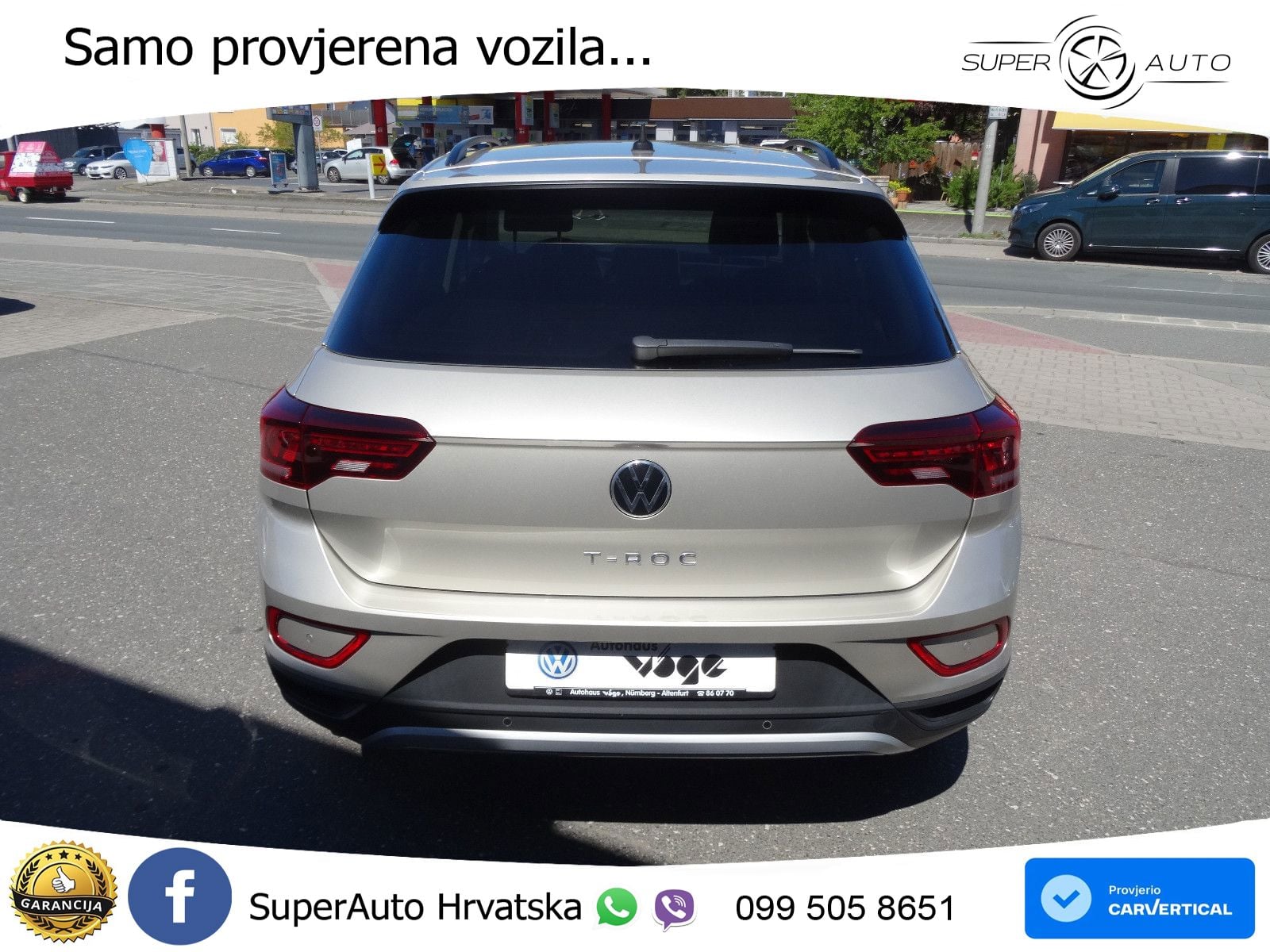 Volkswagen T-Roc 1.5 TSI (150 KS) DSG LED+GR SJED+ACC
