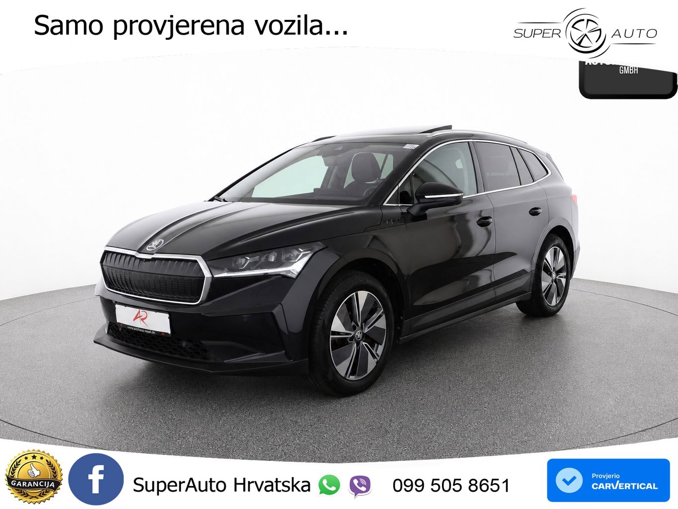 Škoda Enyaq iV 80 82 kWh (204 KS) Suite LED+GR SJED+ACC