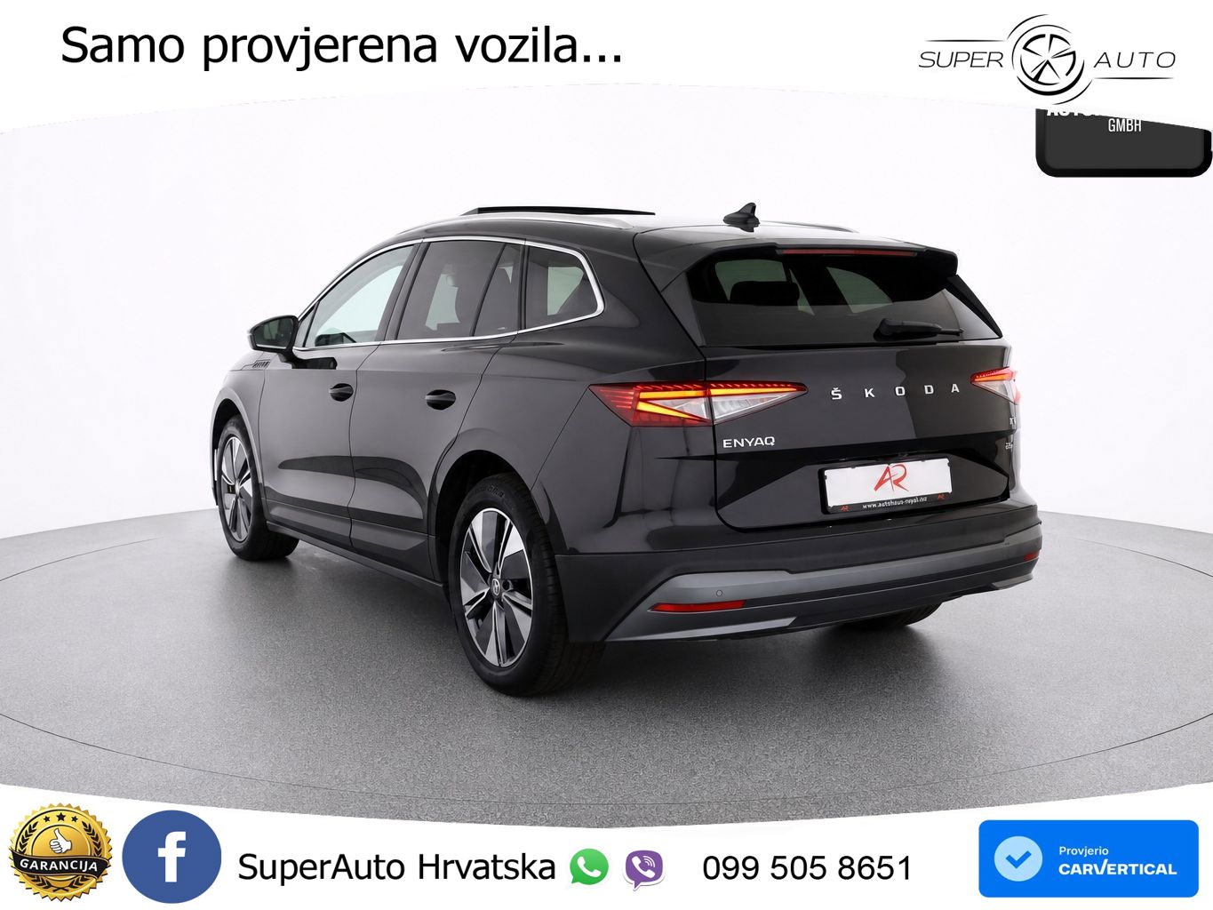 Škoda Enyaq iV 80 82 kWh (204 KS) Suite LED+GR SJED+ACC