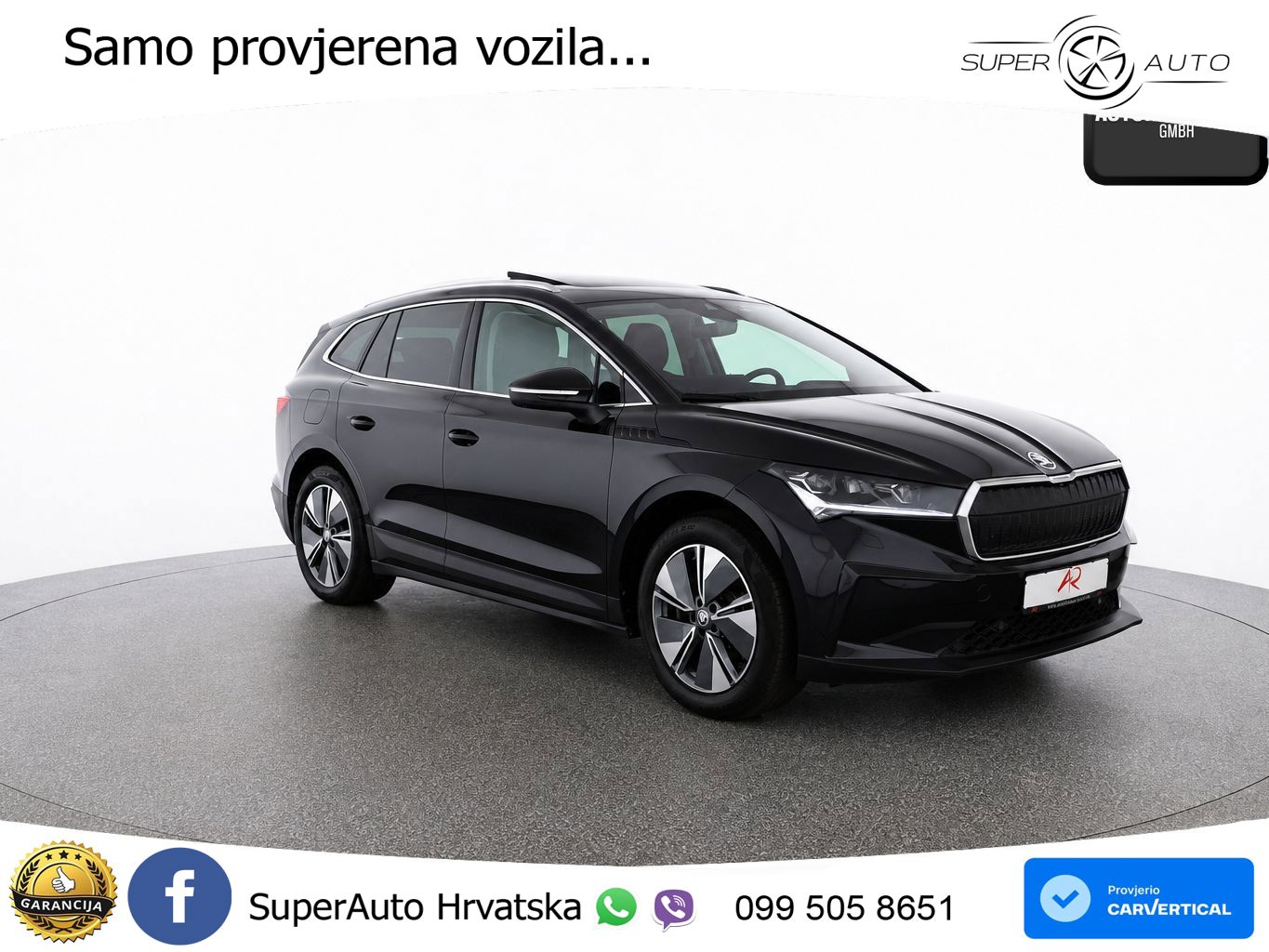 Škoda Enyaq iV 80 82 kWh (204 KS) Suite LED+GR SJED+ACC