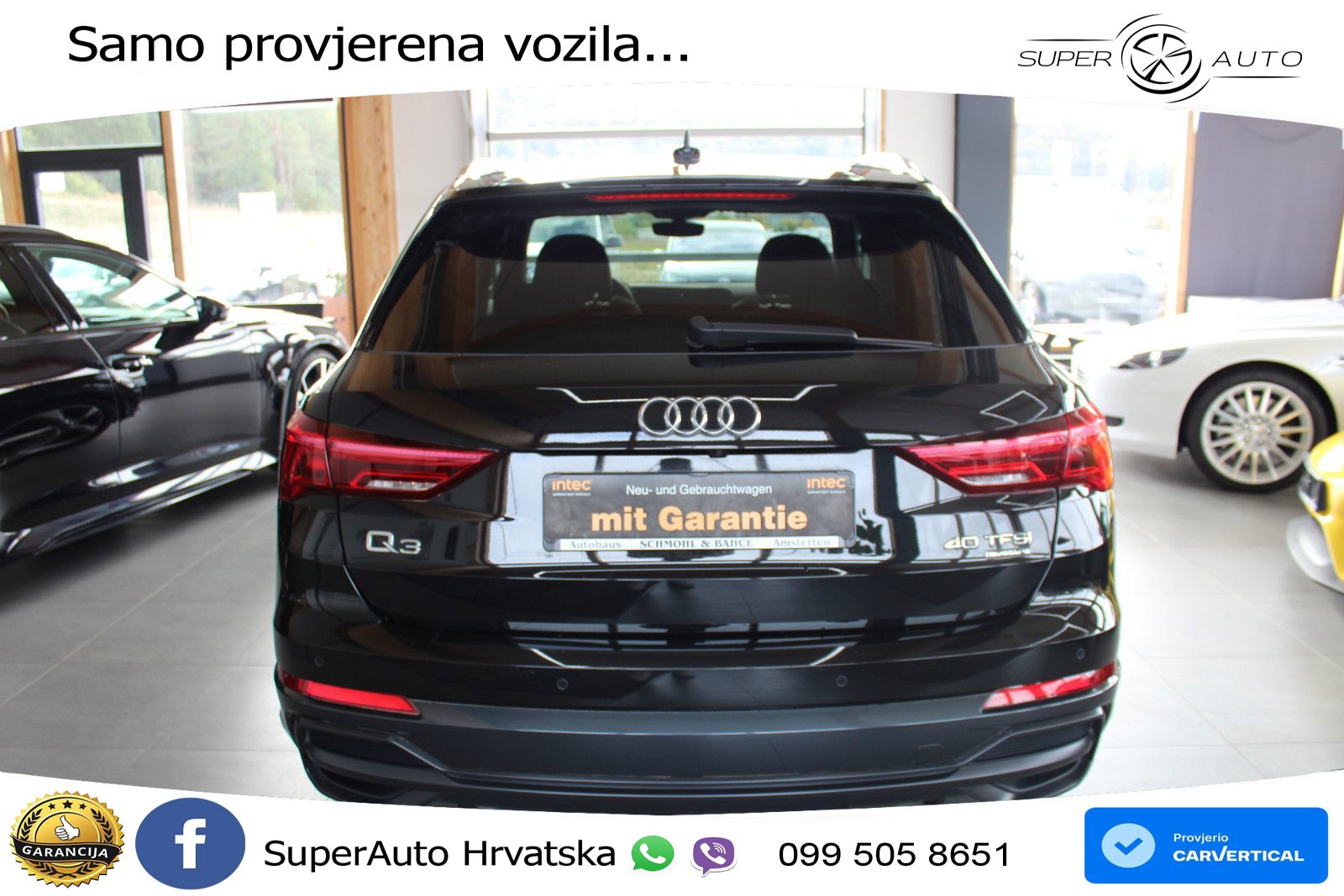 Audi Q3 40 TFSI (190 KS) quattro S tronic S line LED+GR SJED+ACC