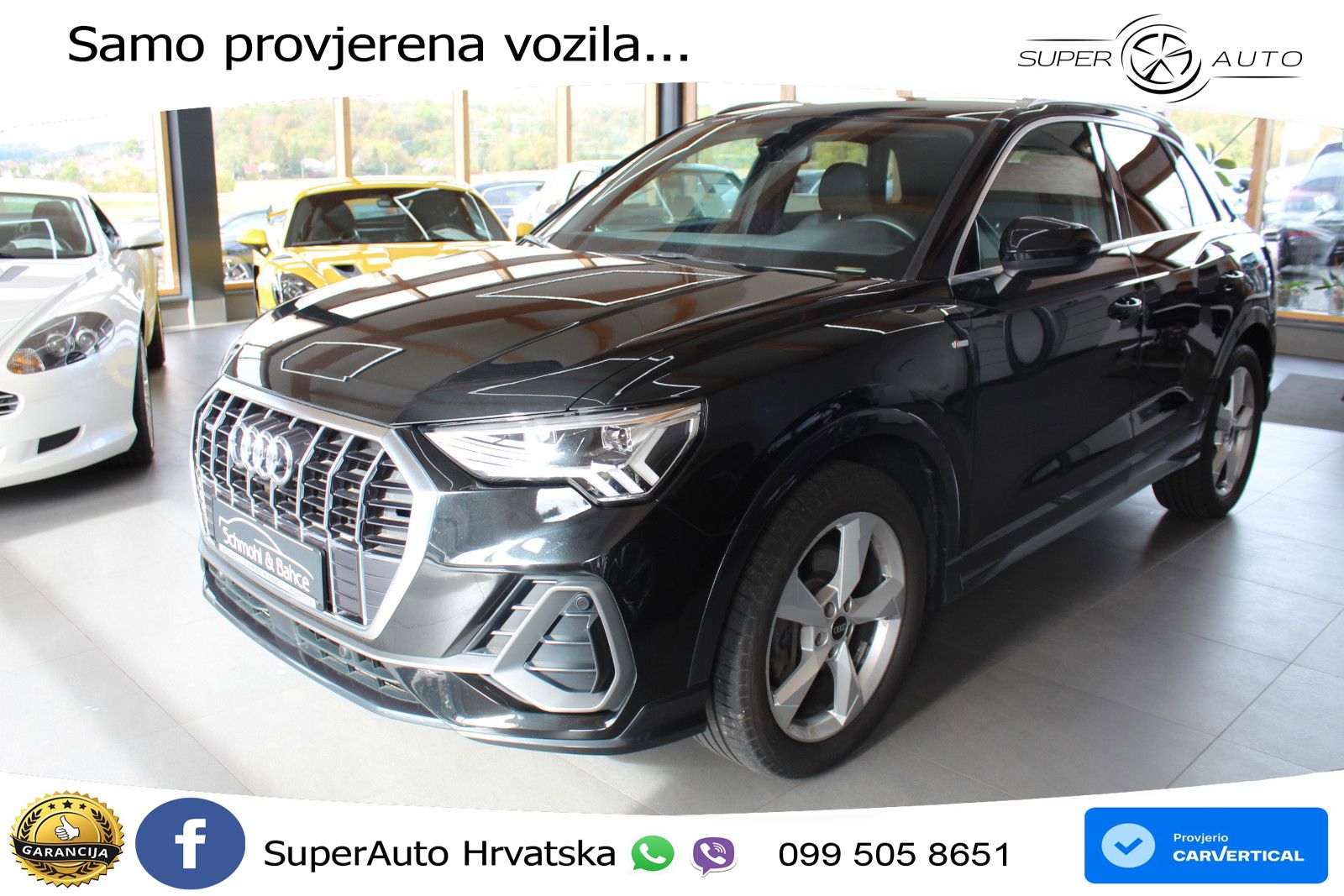 Audi Q3 40 TFSI (190 KS) quattro S tronic S line LED+GR SJED+ACC