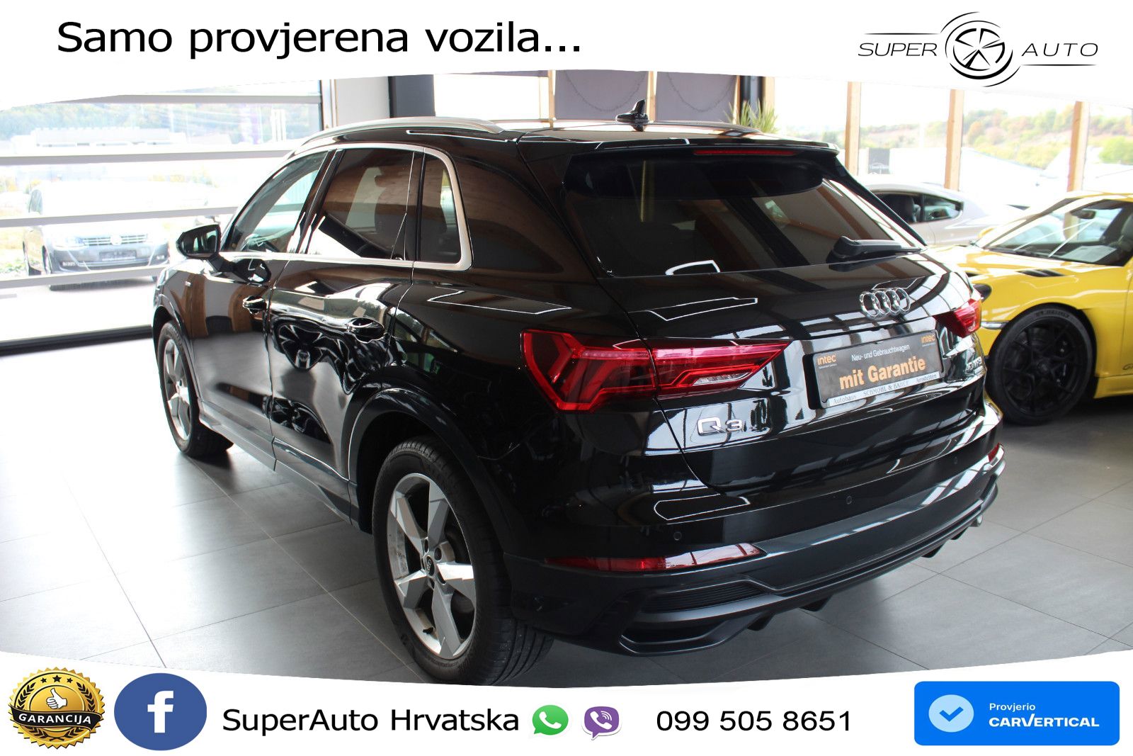 Audi Q3 40 TFSI (190 KS) quattro S tronic S line LED+GR SJED+ACC