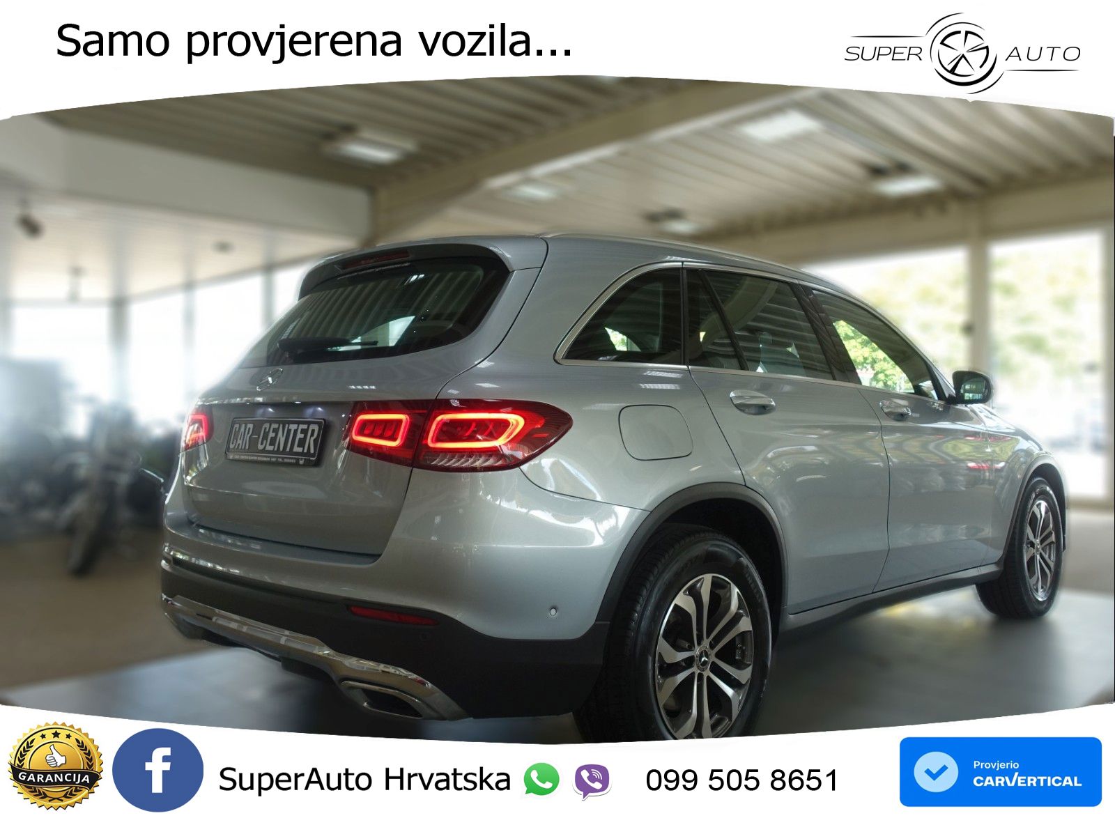 Mercedes GLC 220d (194 KS) 4MATIC G-TRONIC LED+GR SJED+ACC