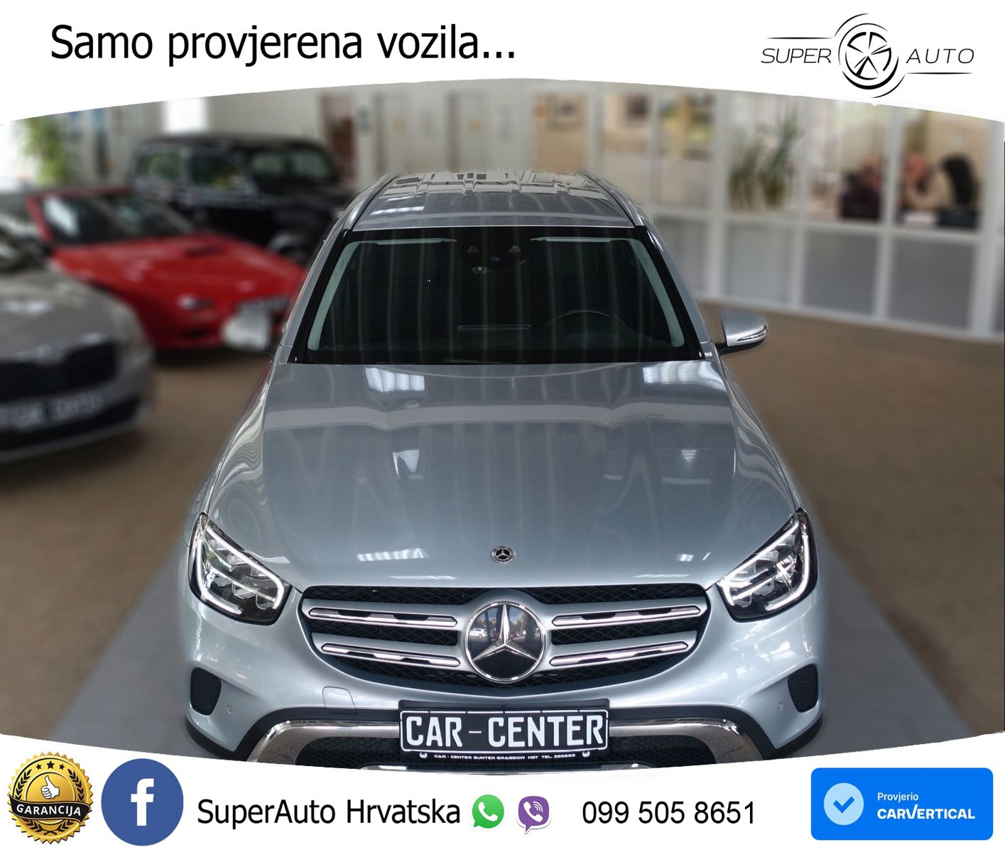 Mercedes GLC 220d (194 KS) 4MATIC G-TRONIC LED+GR SJED+ACC