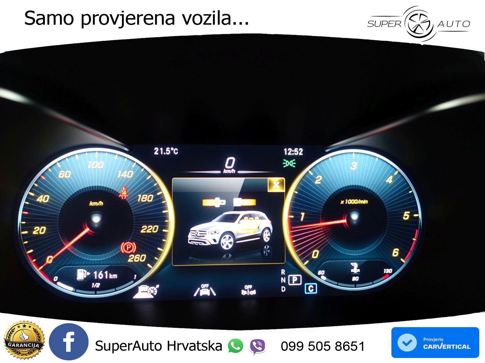 Mercedes GLC 220d (194 KS) 4MATIC G-TRONIC LED+GR SJED+ACC